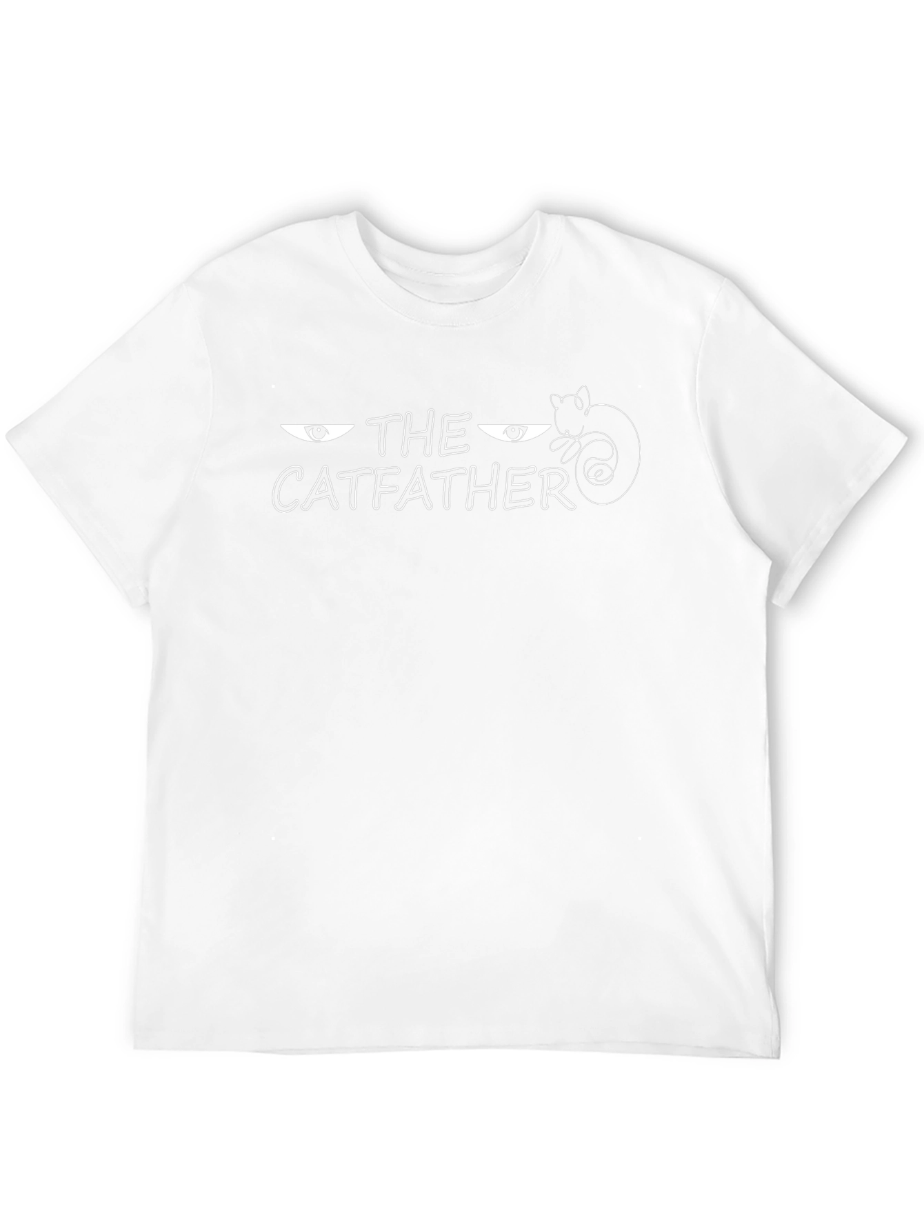 The Catfather Graphic T-Shirt - Funny Cat Lover Tee