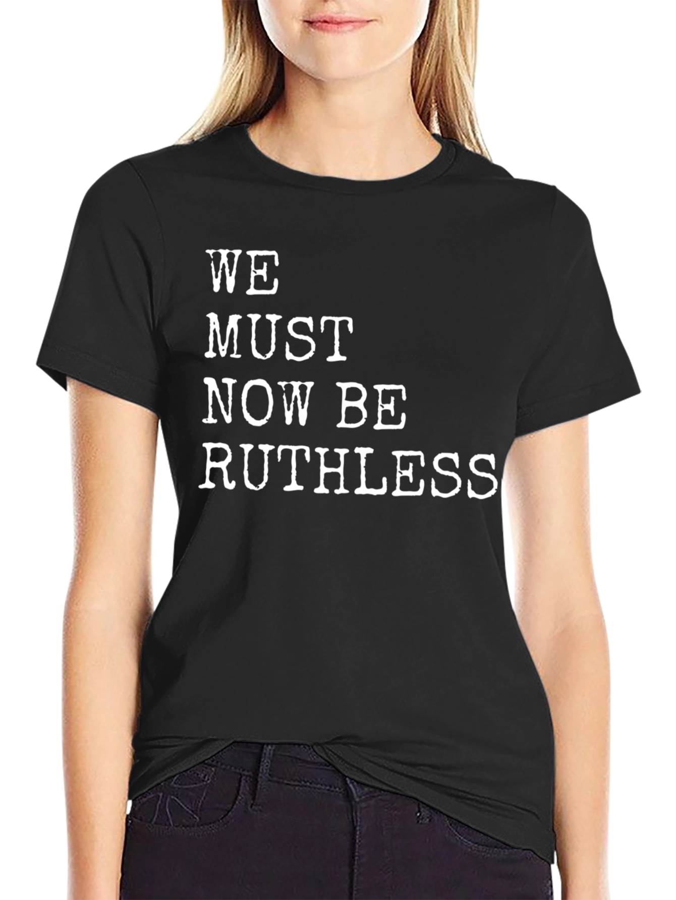 Ruthless Statement Black T-Shirt