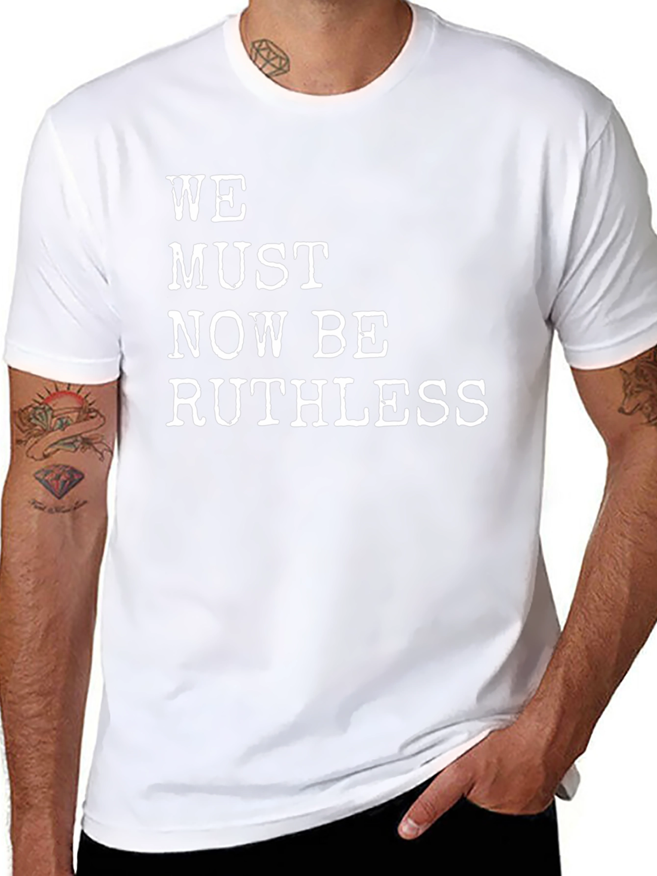 Ruthless Statement Black T-Shirt