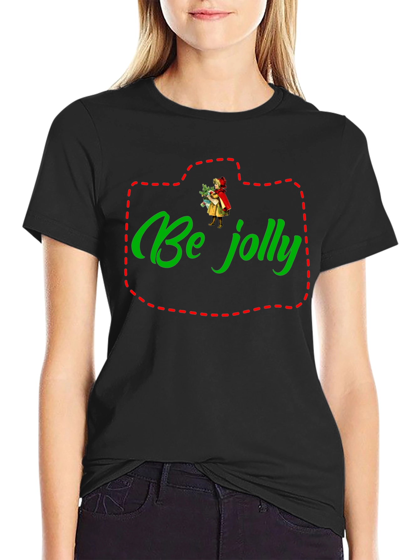 Be Jolly Christmas Graphic T-Shirt