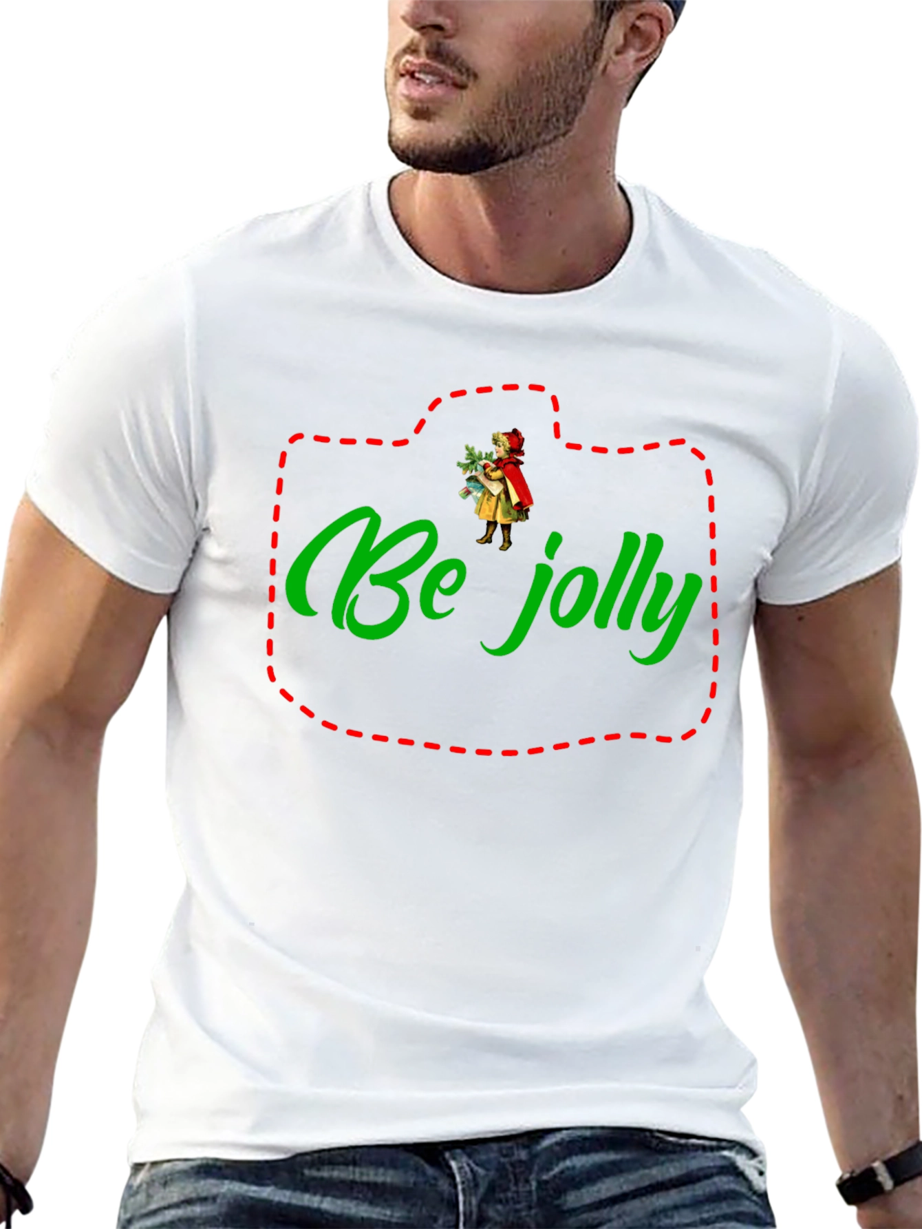 Be Jolly Christmas Graphic T-Shirt