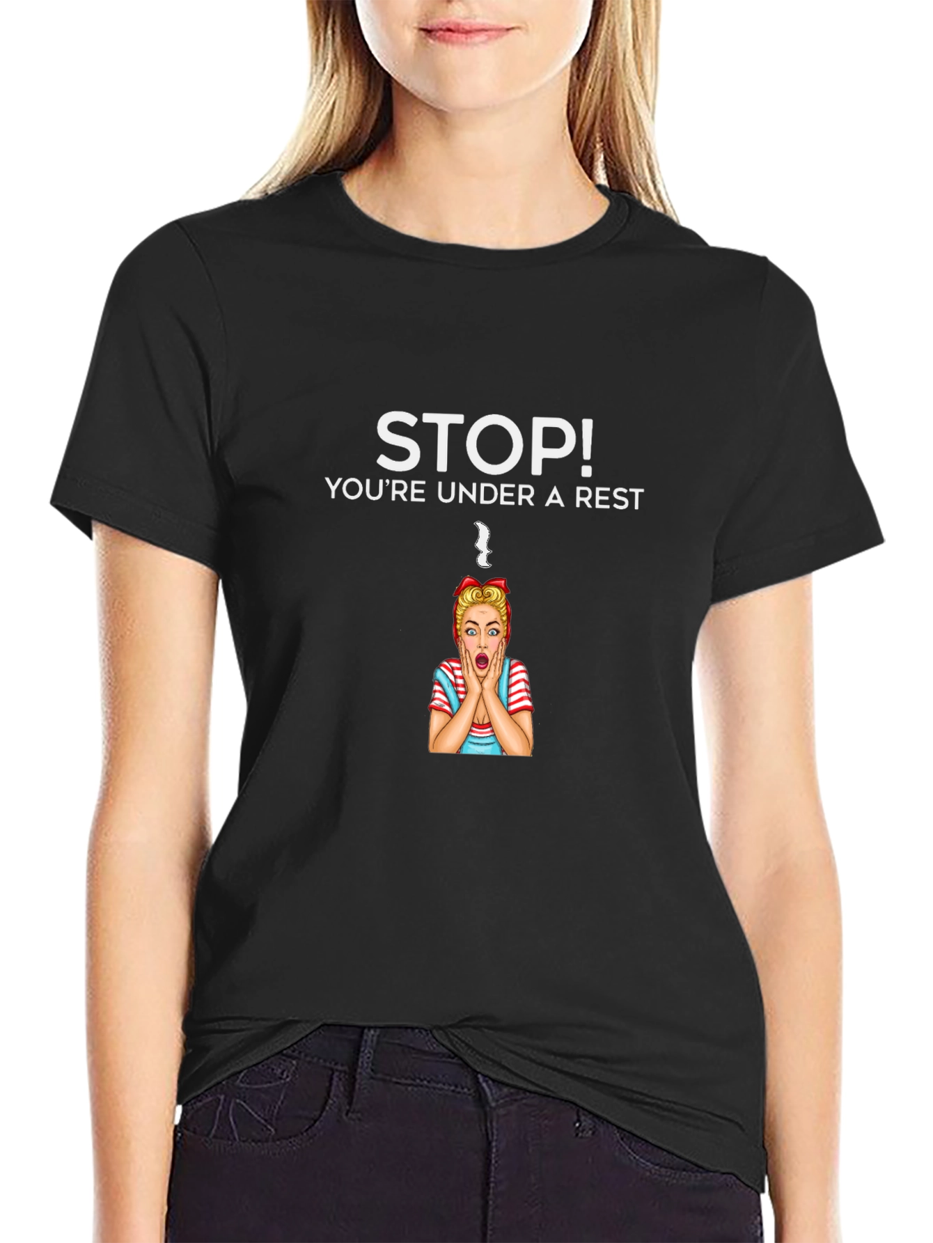 Stop Youre Under A Rest T-Shirt