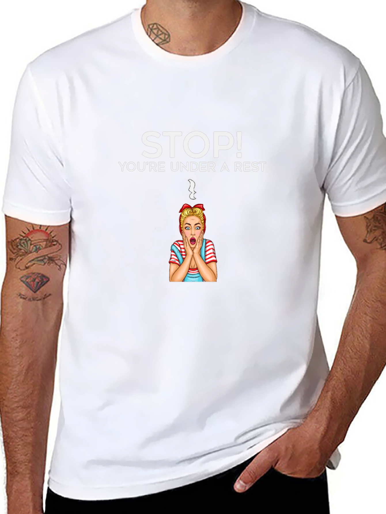 Stop Youre Under A Rest T-Shirt