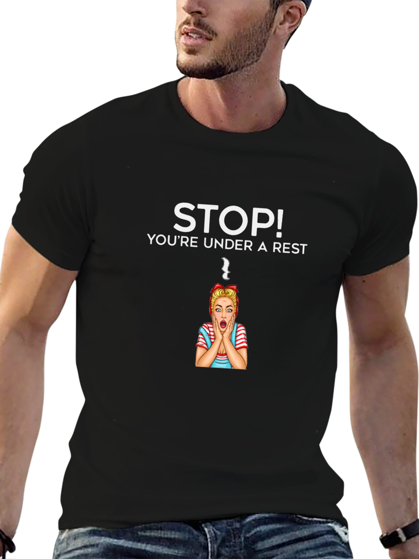 Stop Youre Under A Rest T-Shirt