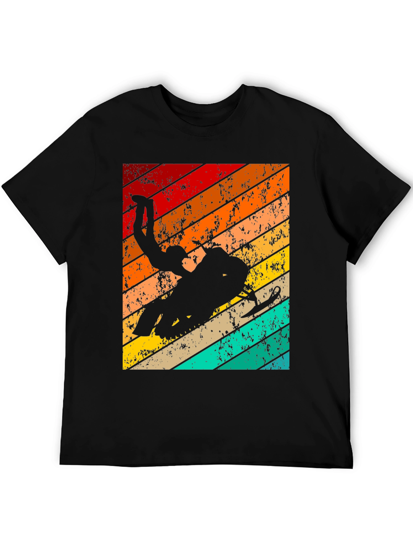 Retro Snowmobile Stunt T-Shirt