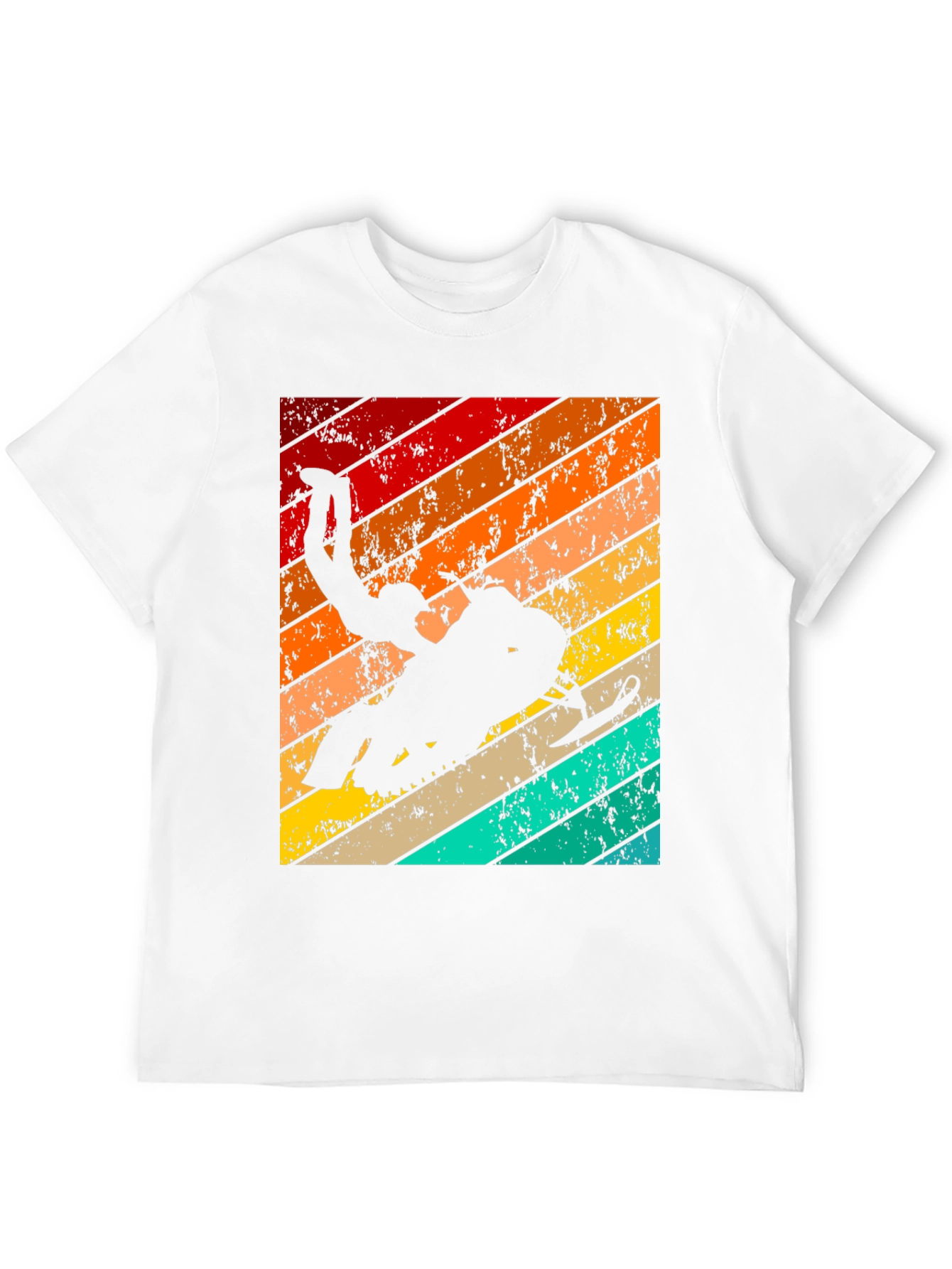 Retro Snowmobile Stunt T-Shirt
