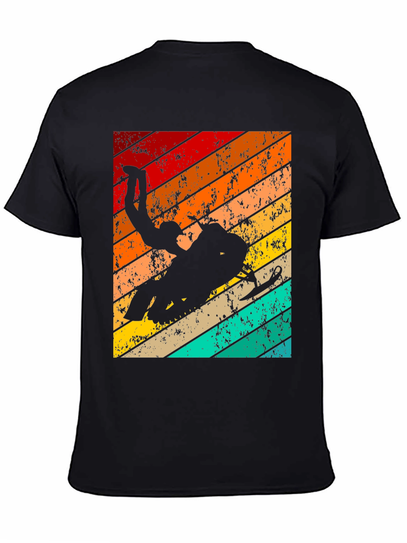 Retro Snowmobile Stunt T-Shirt