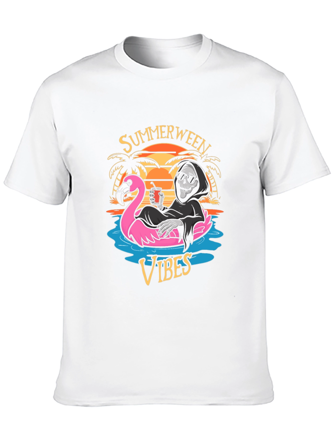 Summerween Vibes Graphic T-Shirt