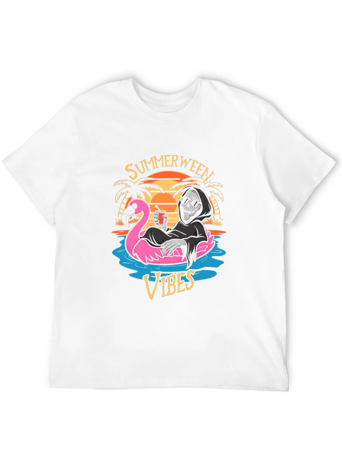 Summerween Vibes Graphic T-Shirt