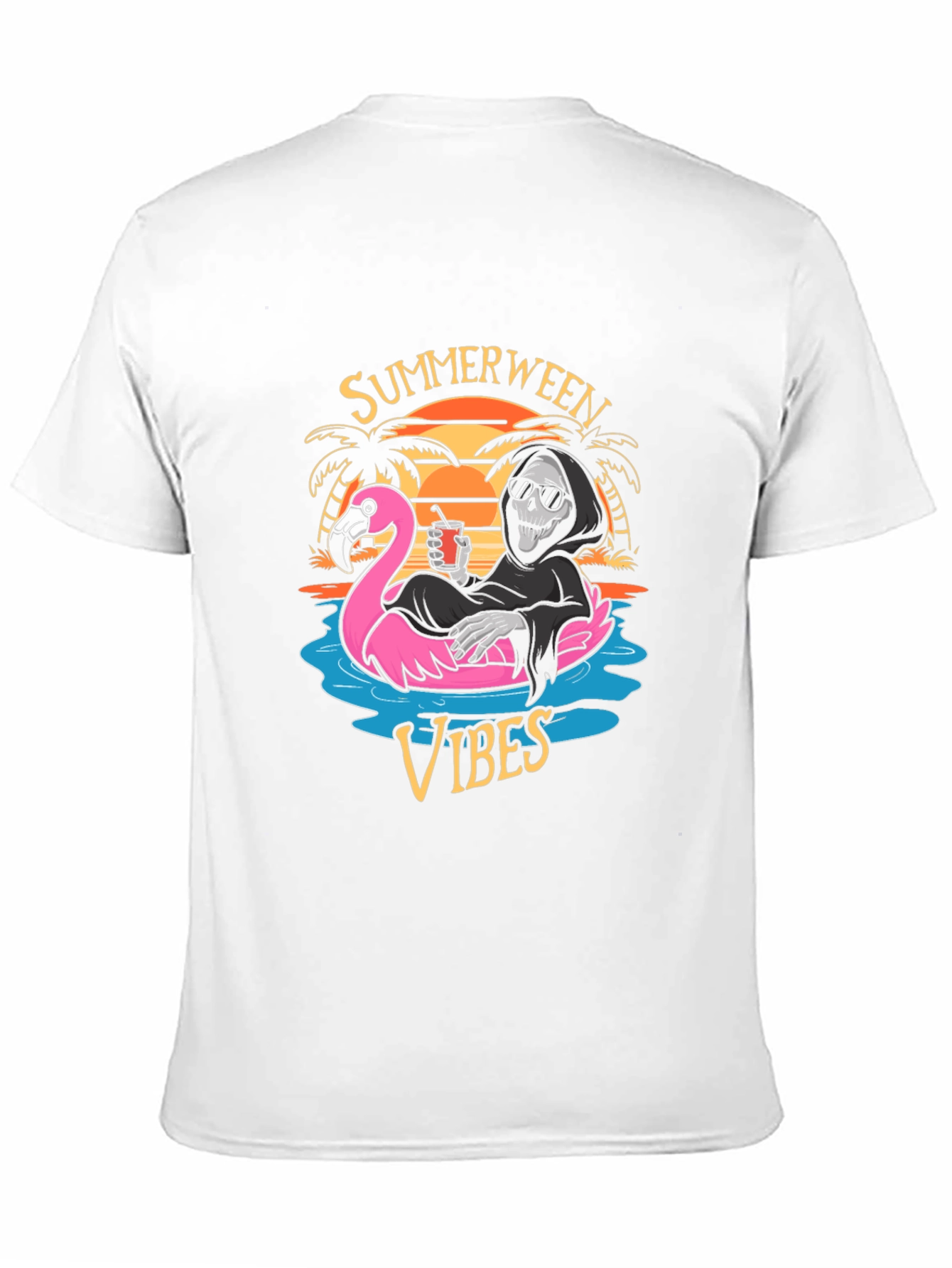 Summerween Vibes Graphic T-Shirt