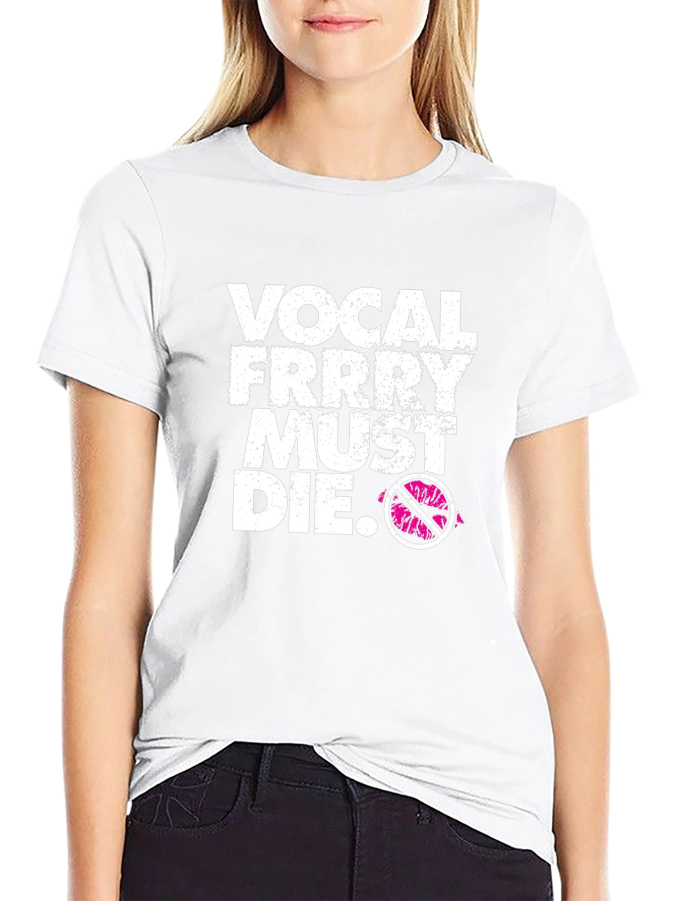 Vocal Frrry Must Die Black Graphic Tee