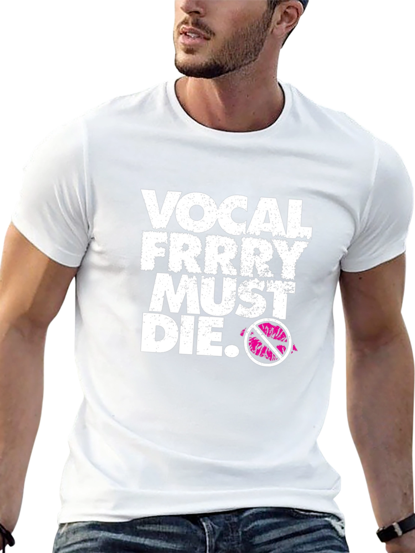 Vocal Frrry Must Die Black Graphic Tee