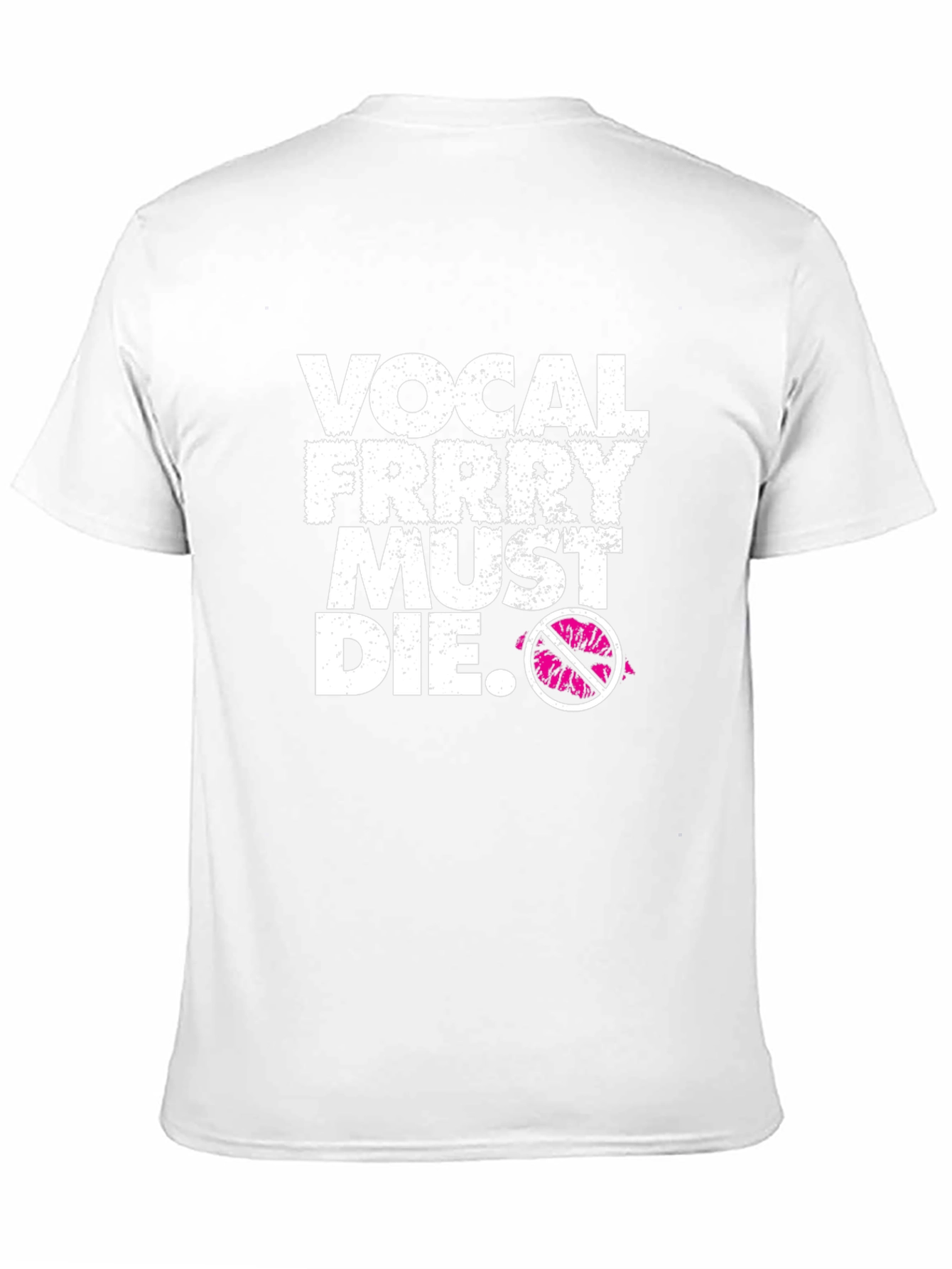 Vocal Frrry Must Die Black Graphic Tee