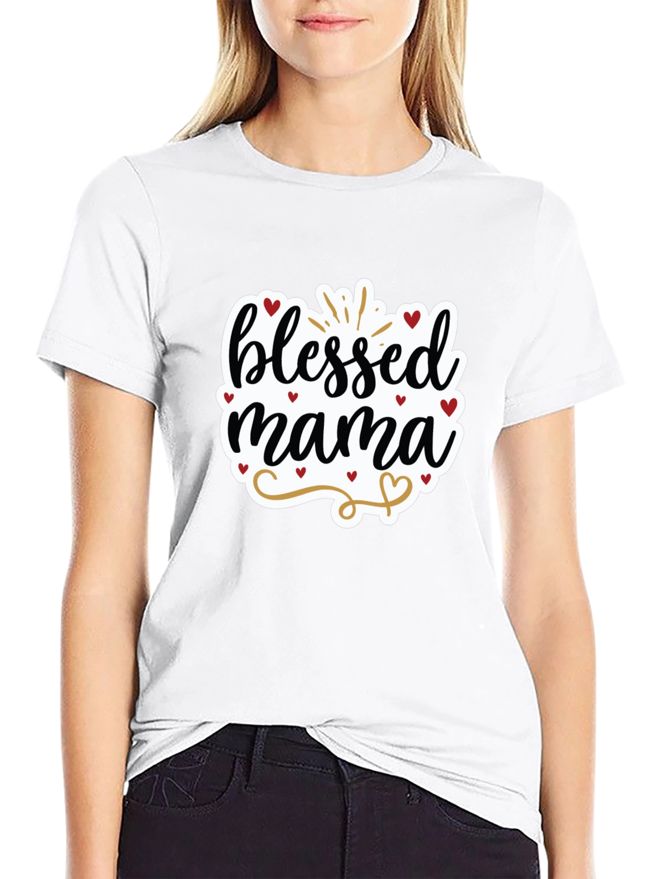 Blessed Mama Graphic Tee