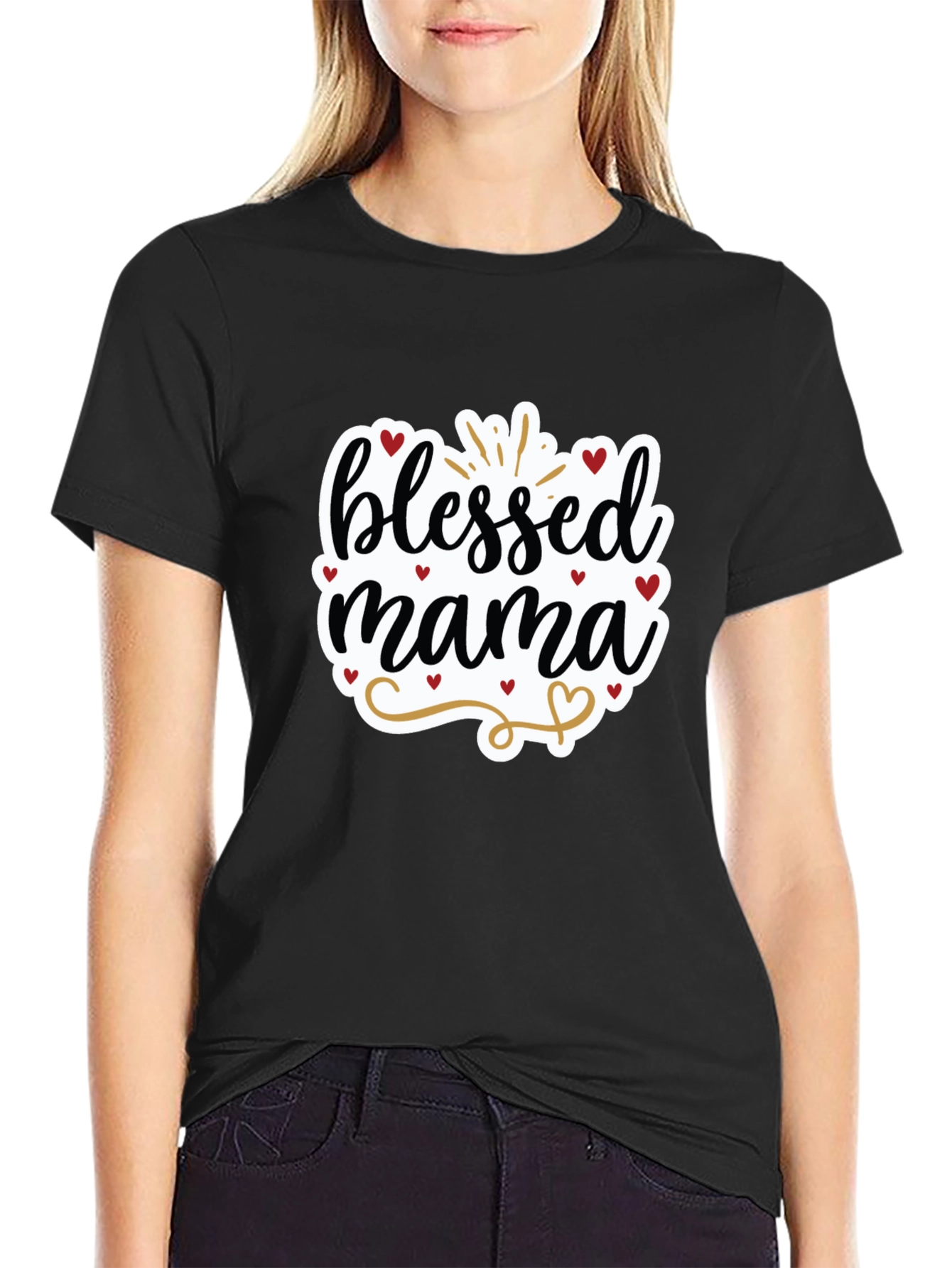 Blessed Mama Graphic Tee