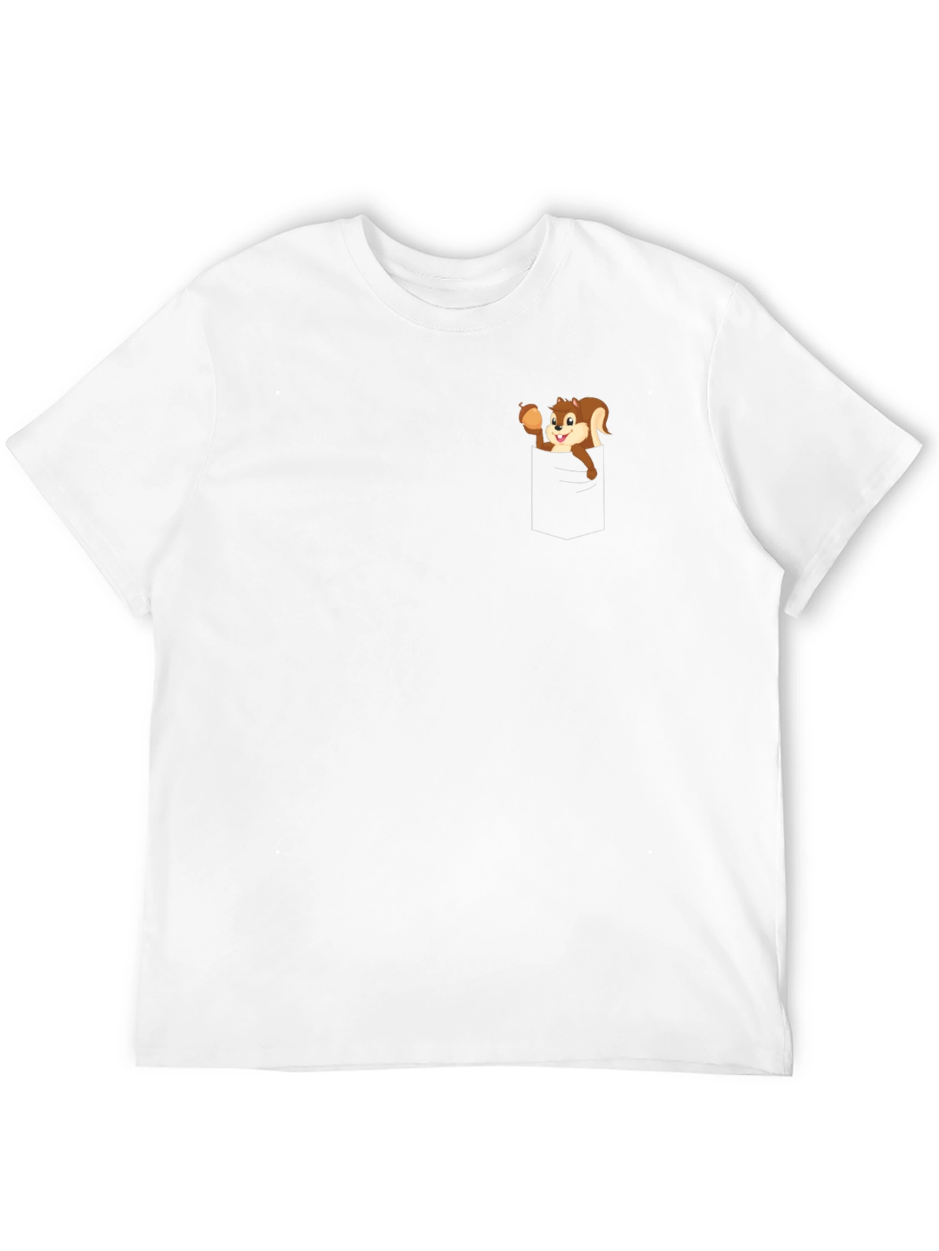 Squirrel Pocket T-Shirt - Fun Novelty Tee
