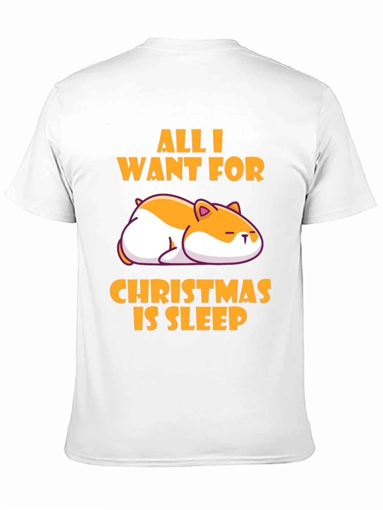 All I Want for Christmas is Sleep T-Shirt