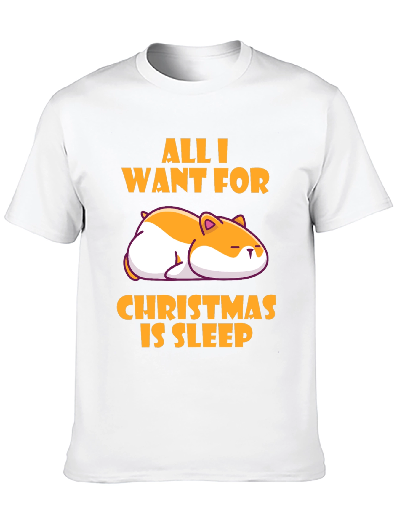 All I Want for Christmas is Sleep T-Shirt