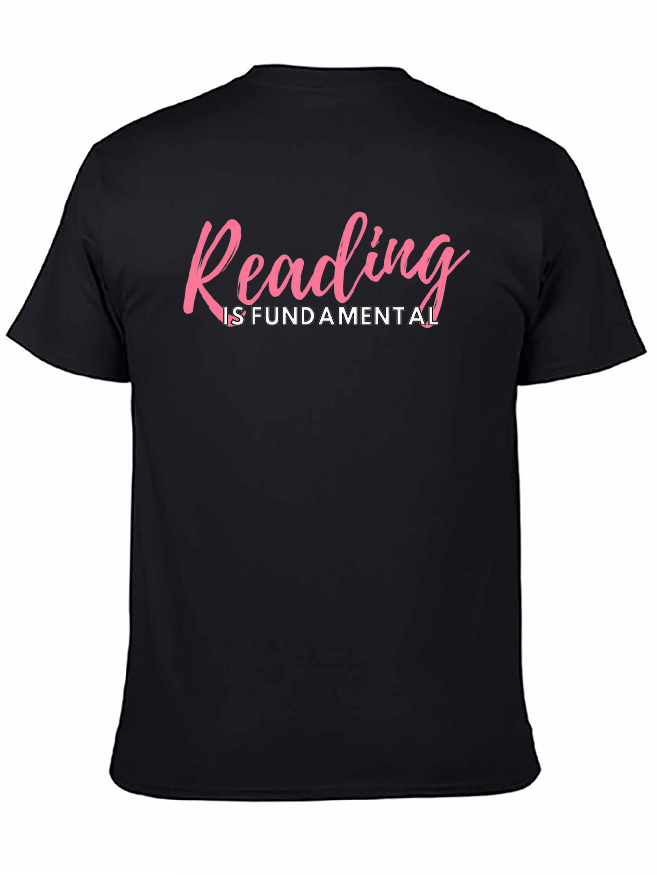 Reading is Fundamental Black T-Shirt