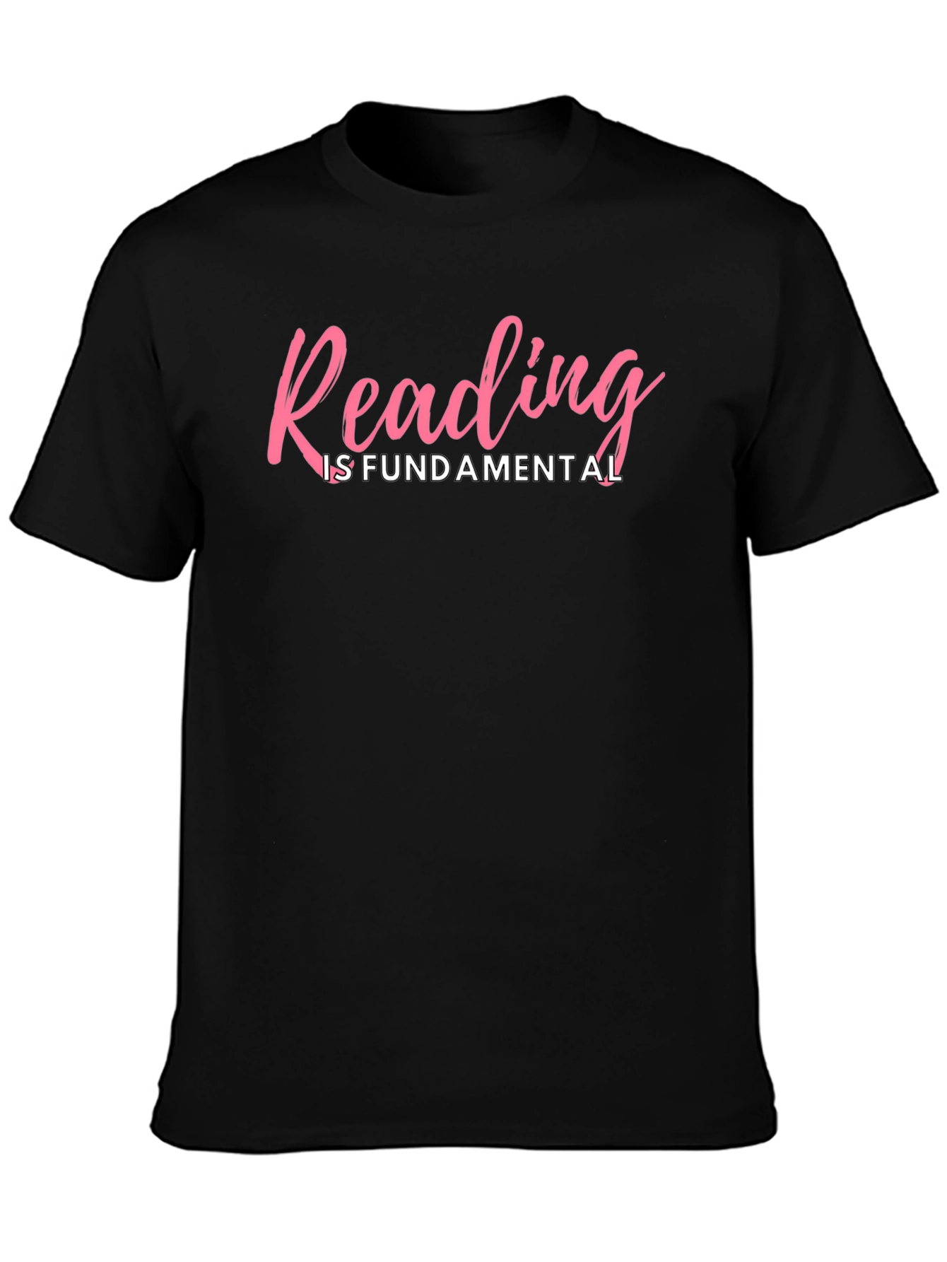 Reading is Fundamental Black T-Shirt