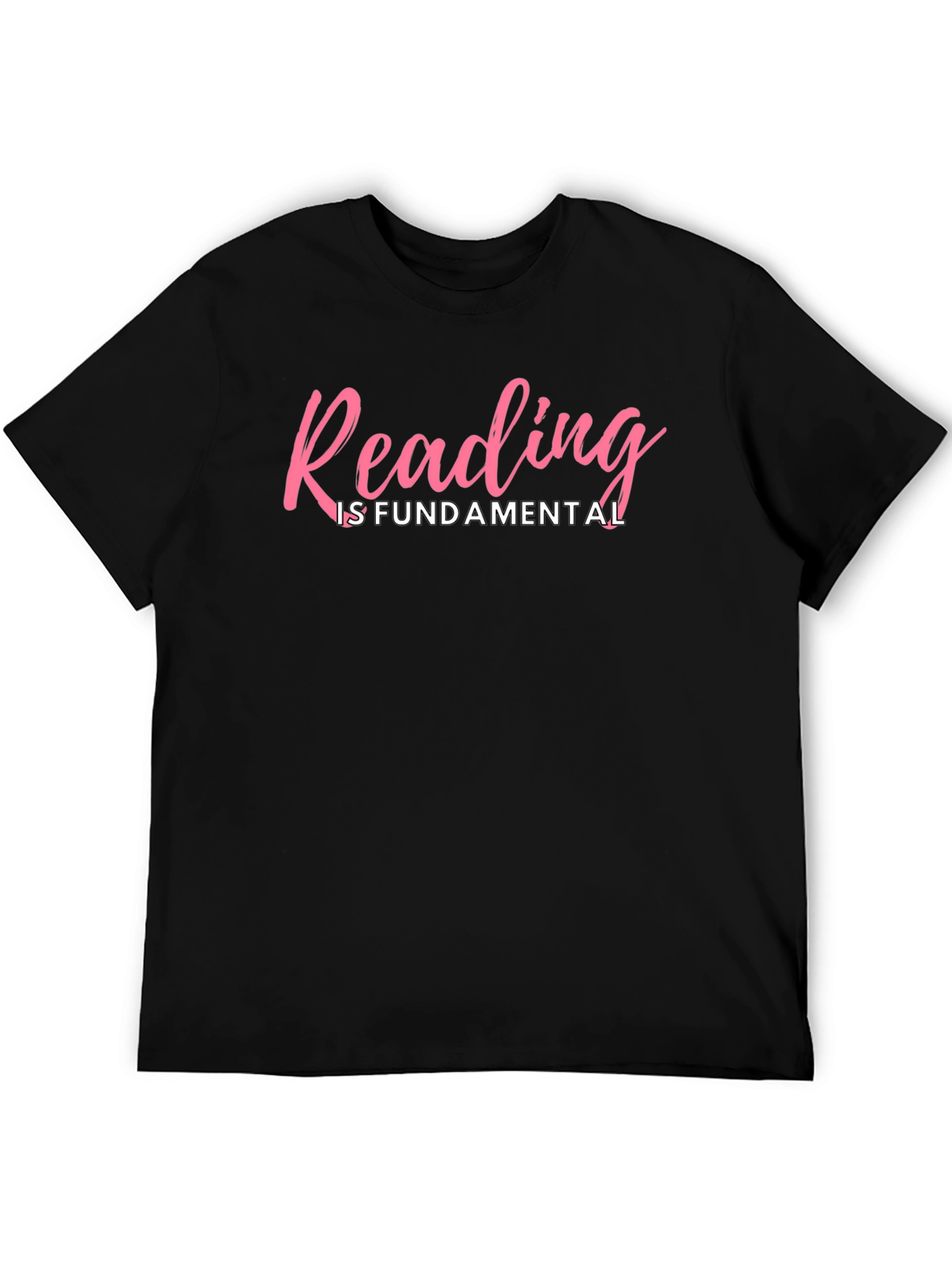Reading is Fundamental Black T-Shirt
