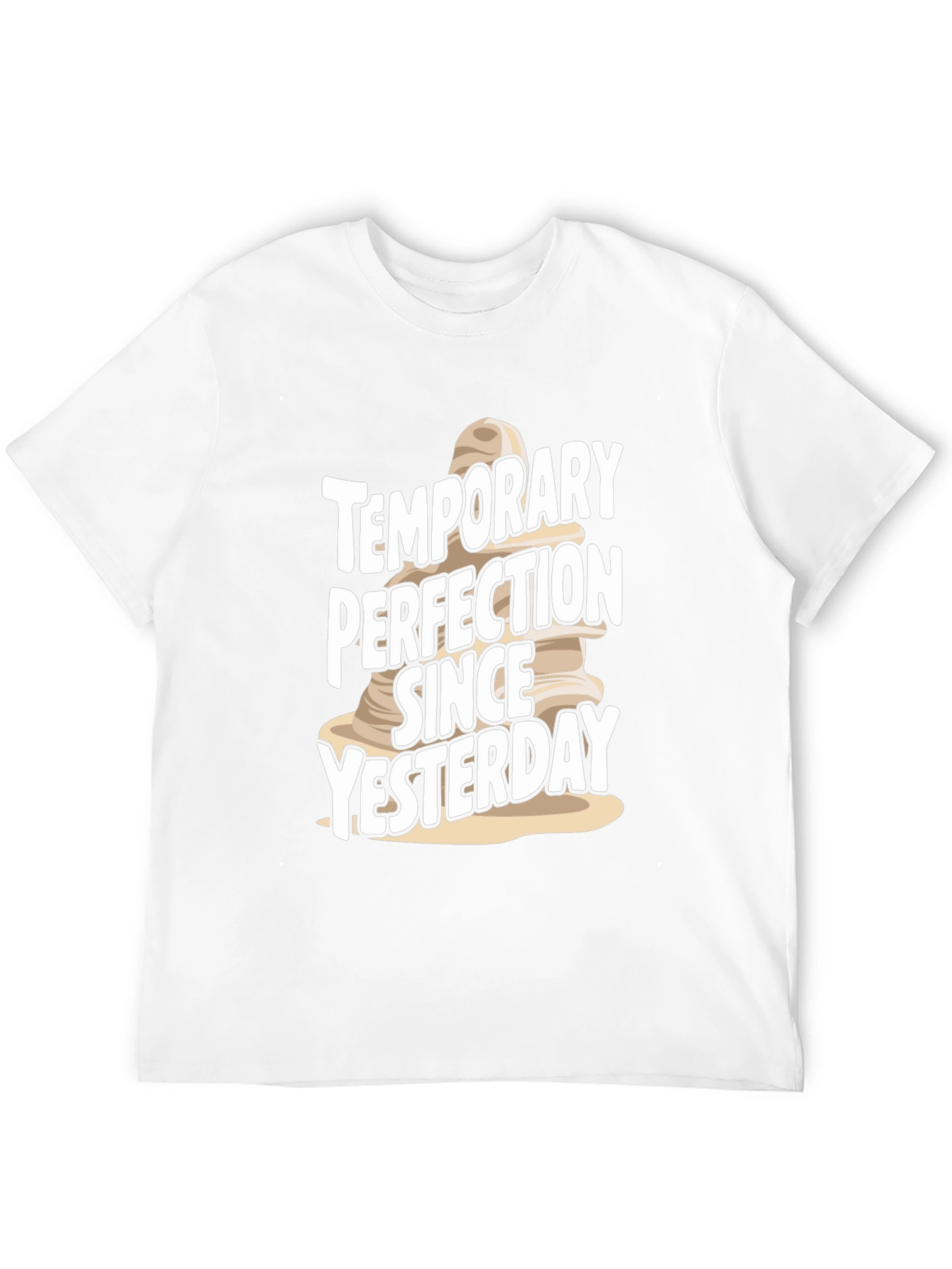Temporary Perfection T-Shirt - Black Cotton Tee