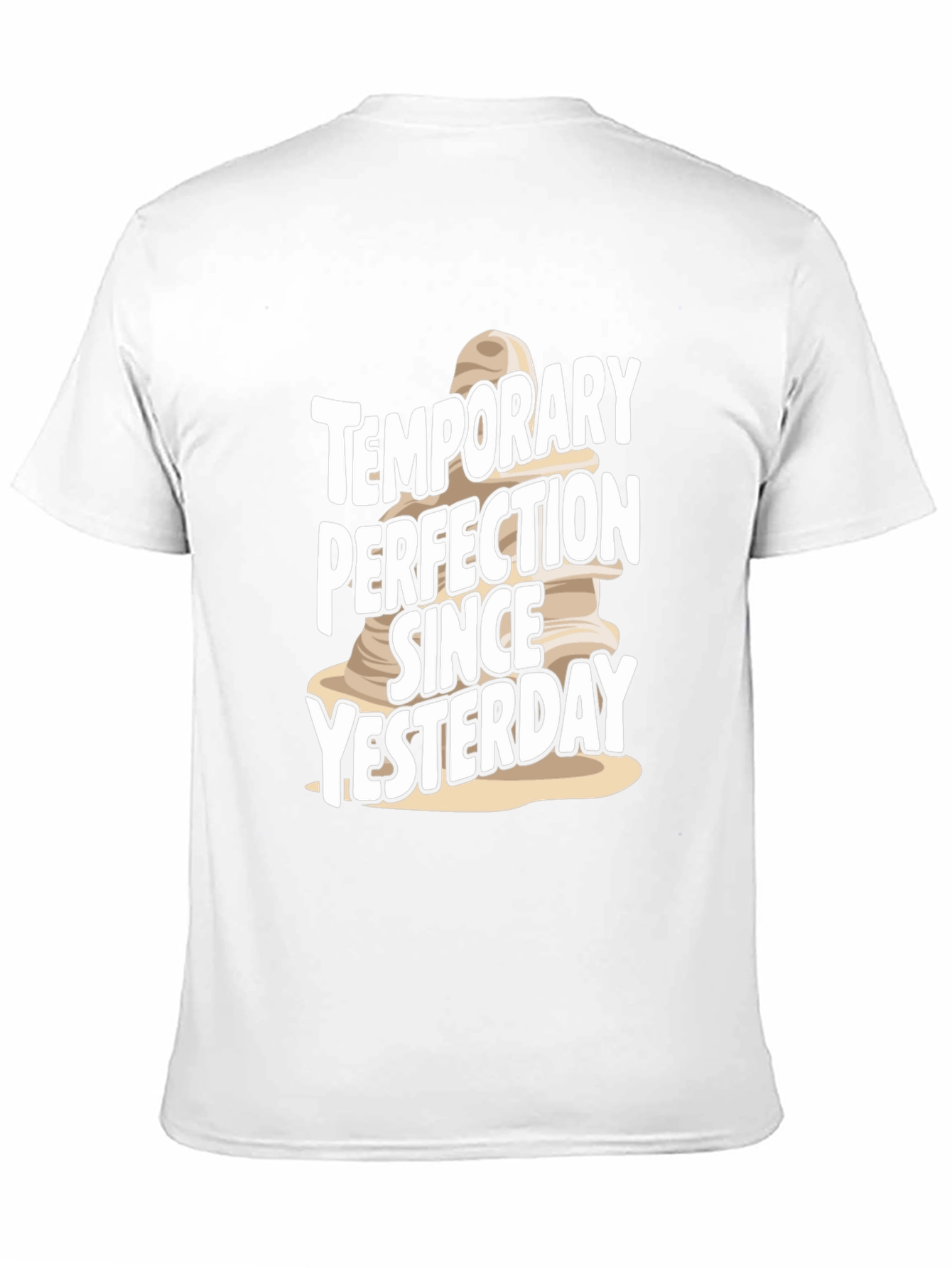Temporary Perfection T-Shirt - Black Cotton Tee