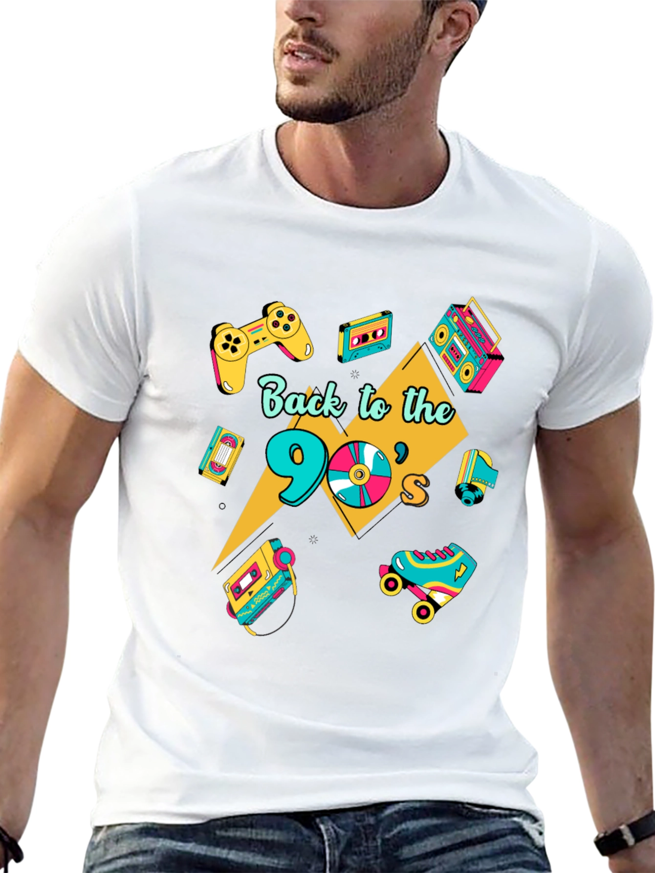 Back to the 90s Retro Graphic Tee