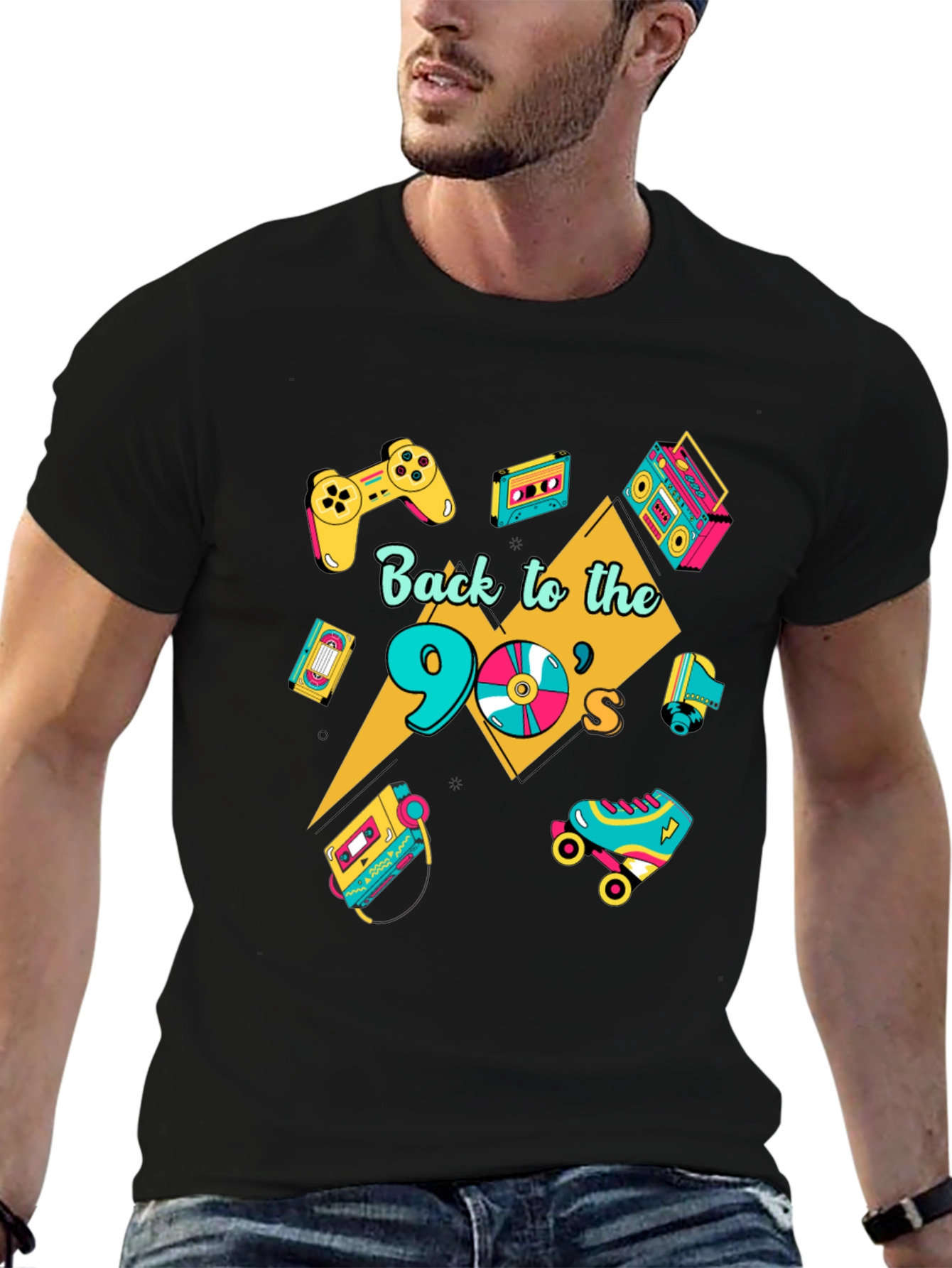 Back to the 90s Retro Graphic Tee
