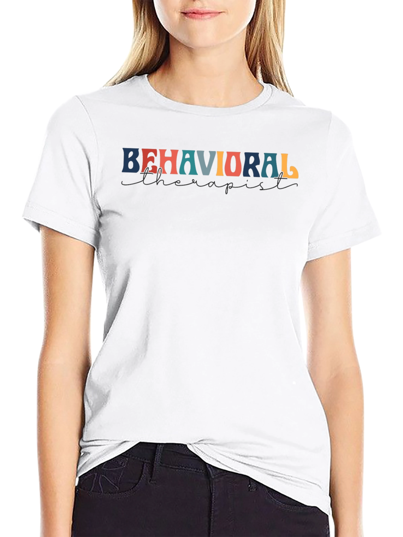 Behavioral Therapist Tee - Retro Design