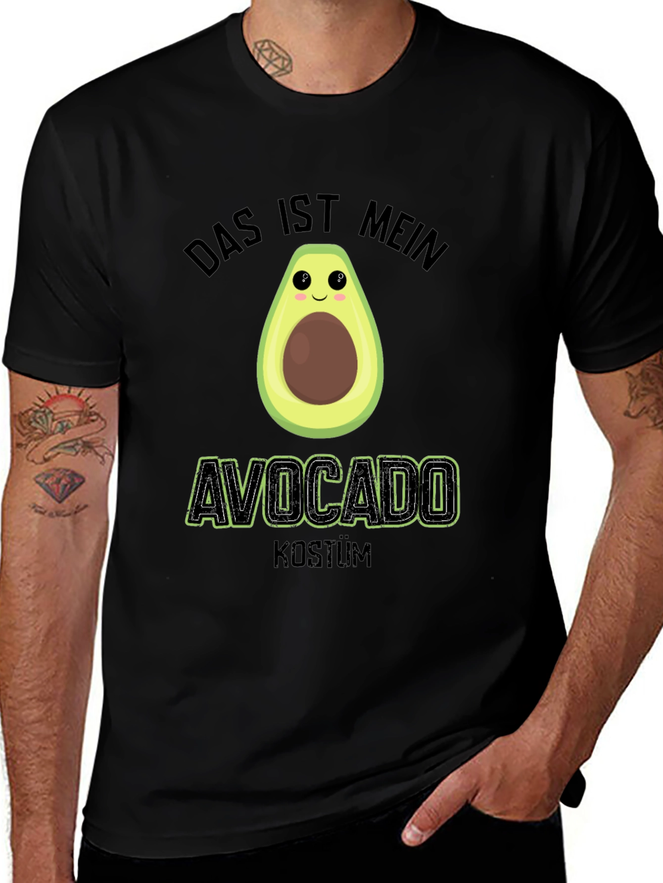 Avocado Costume Graphic T-Shirt