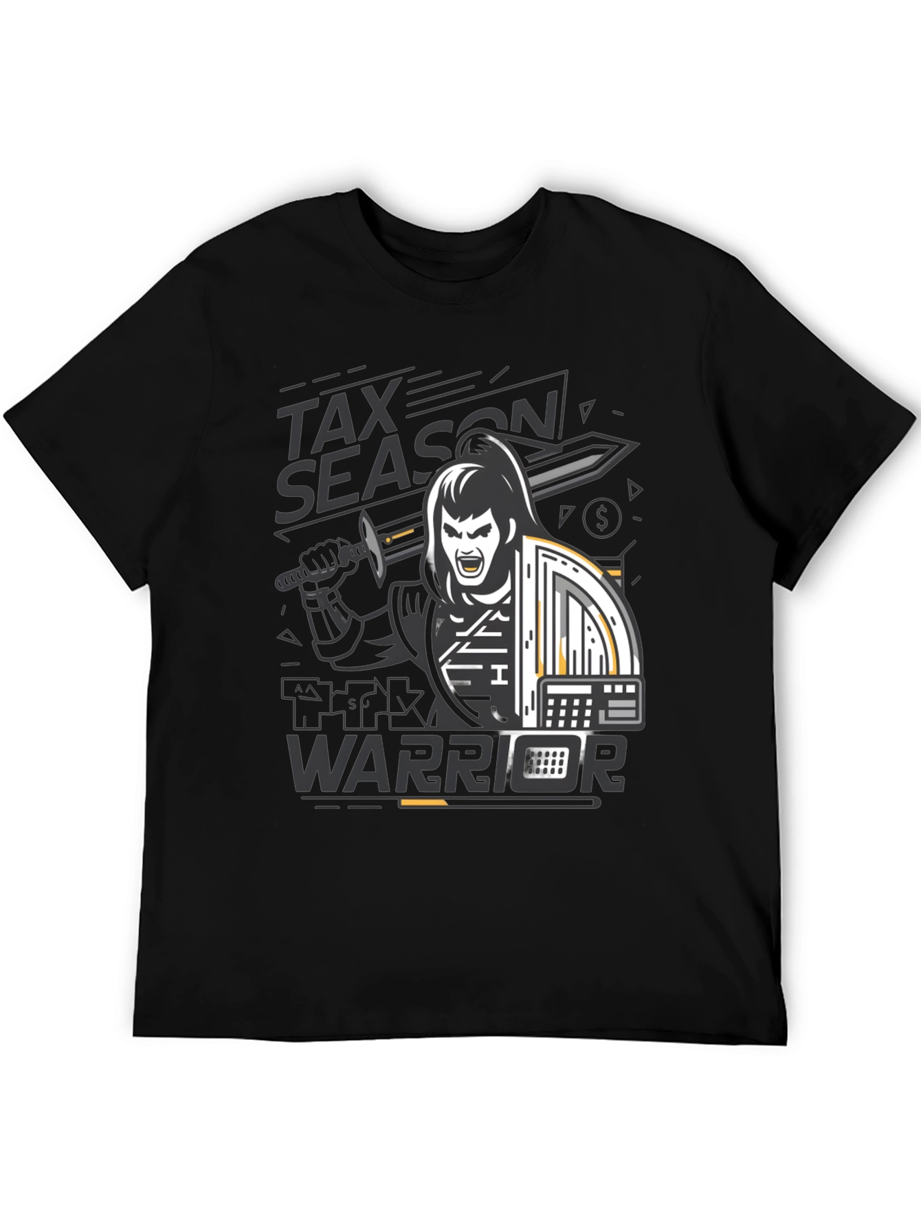 Tax Season Warrior Graphic T-Shirt