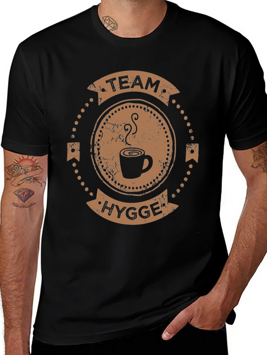 Team Hygge Coffee T-Shirt - Cozy & Stylish