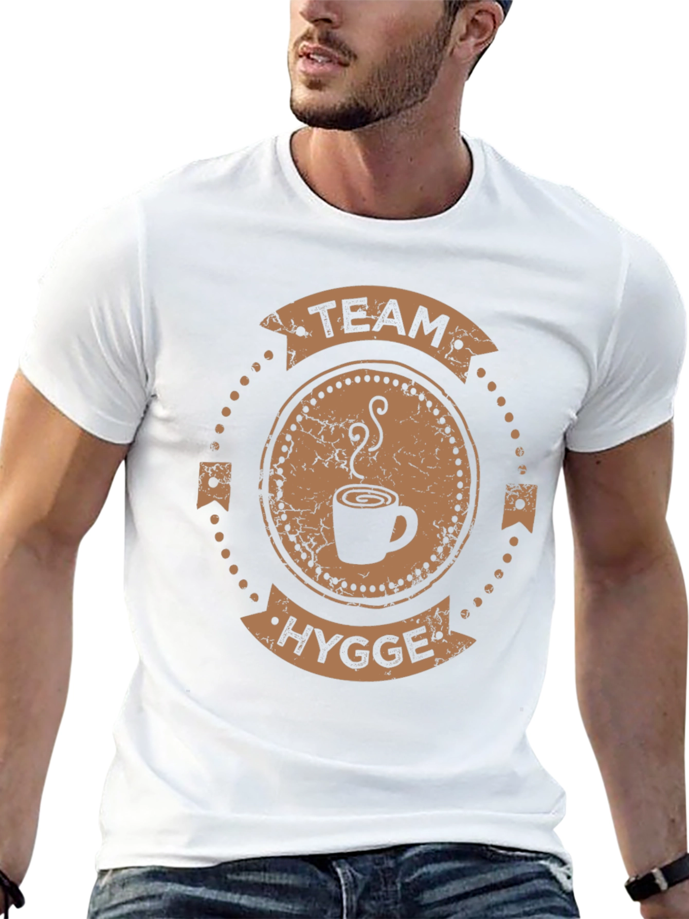 Team Hygge Coffee T-Shirt - Cozy & Stylish