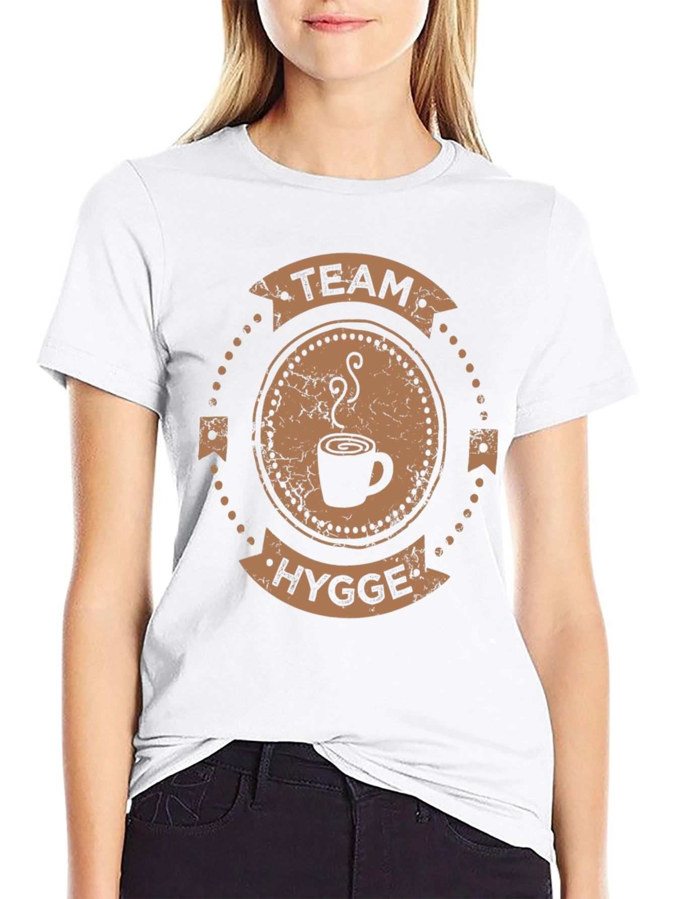 Team Hygge Coffee T-Shirt - Cozy & Stylish