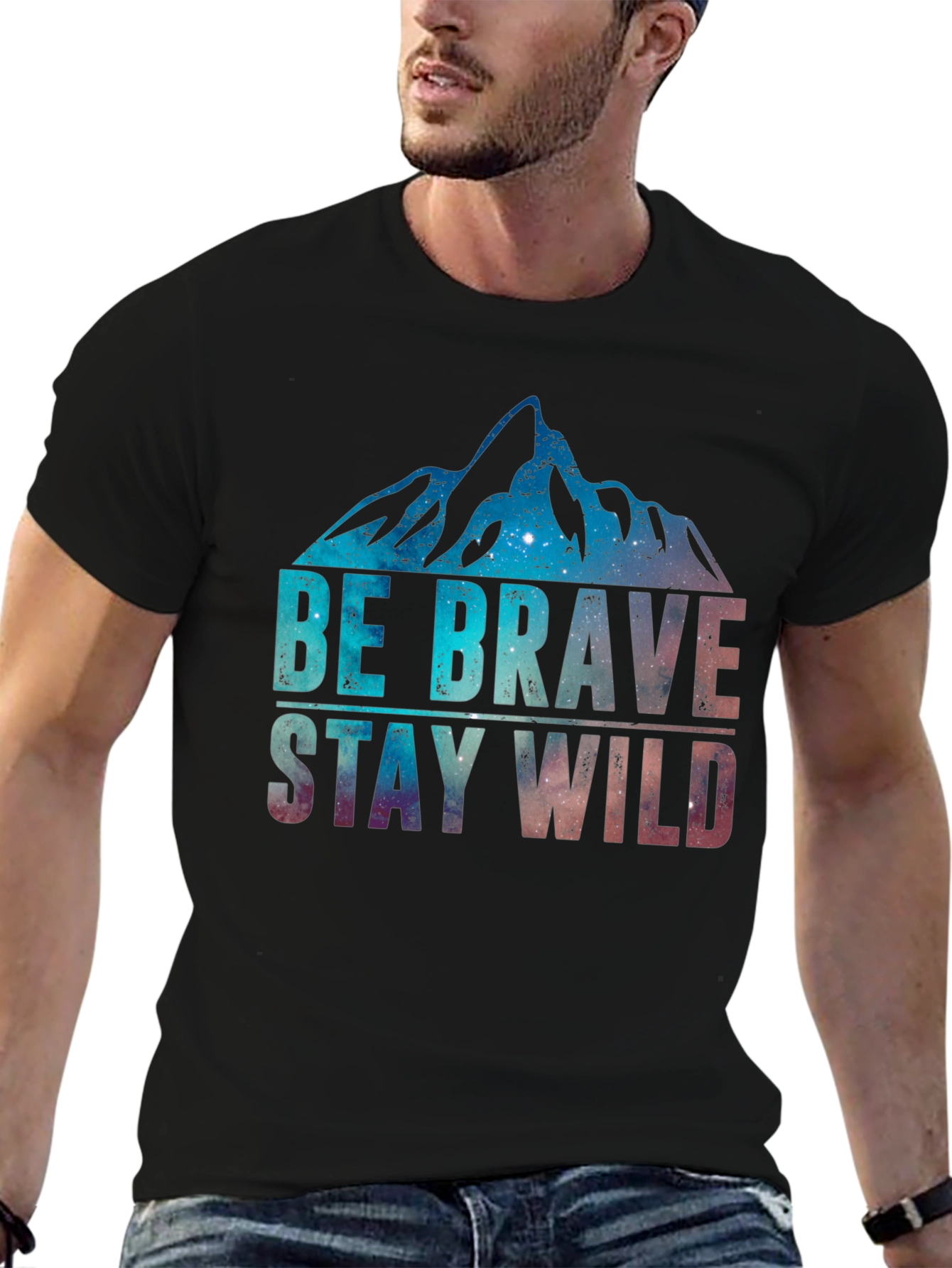 Be Brave Stay Wild Graphic Tee