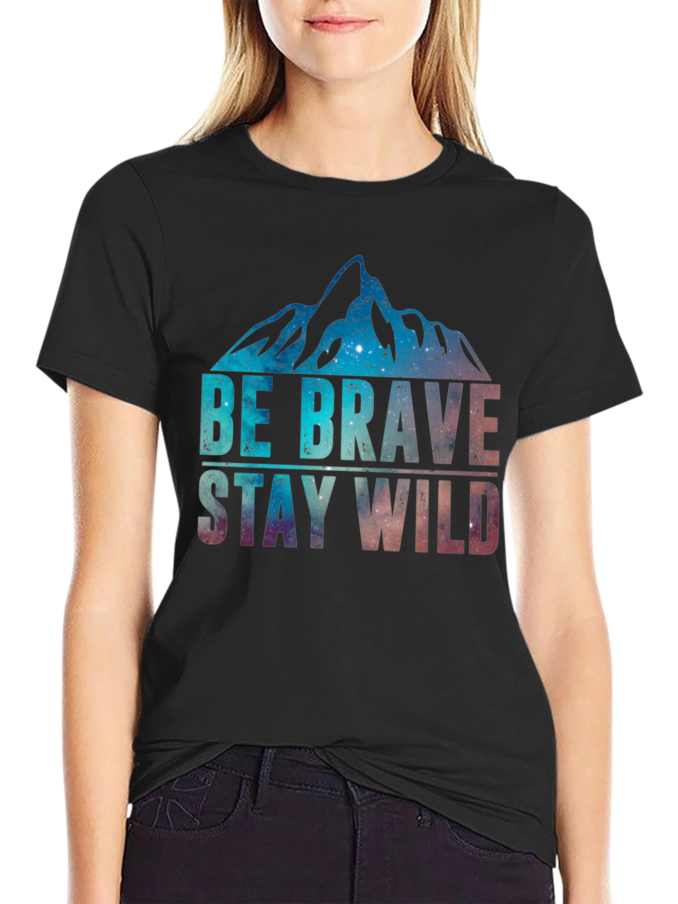 Be Brave Stay Wild Graphic Tee