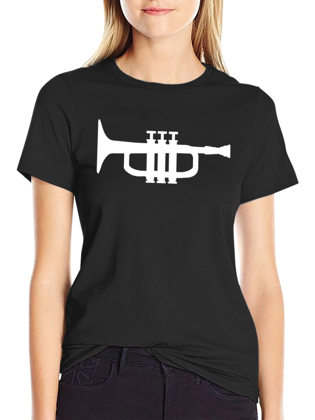 Trumpet Graphic Tee - Music Lovers T-Shirt