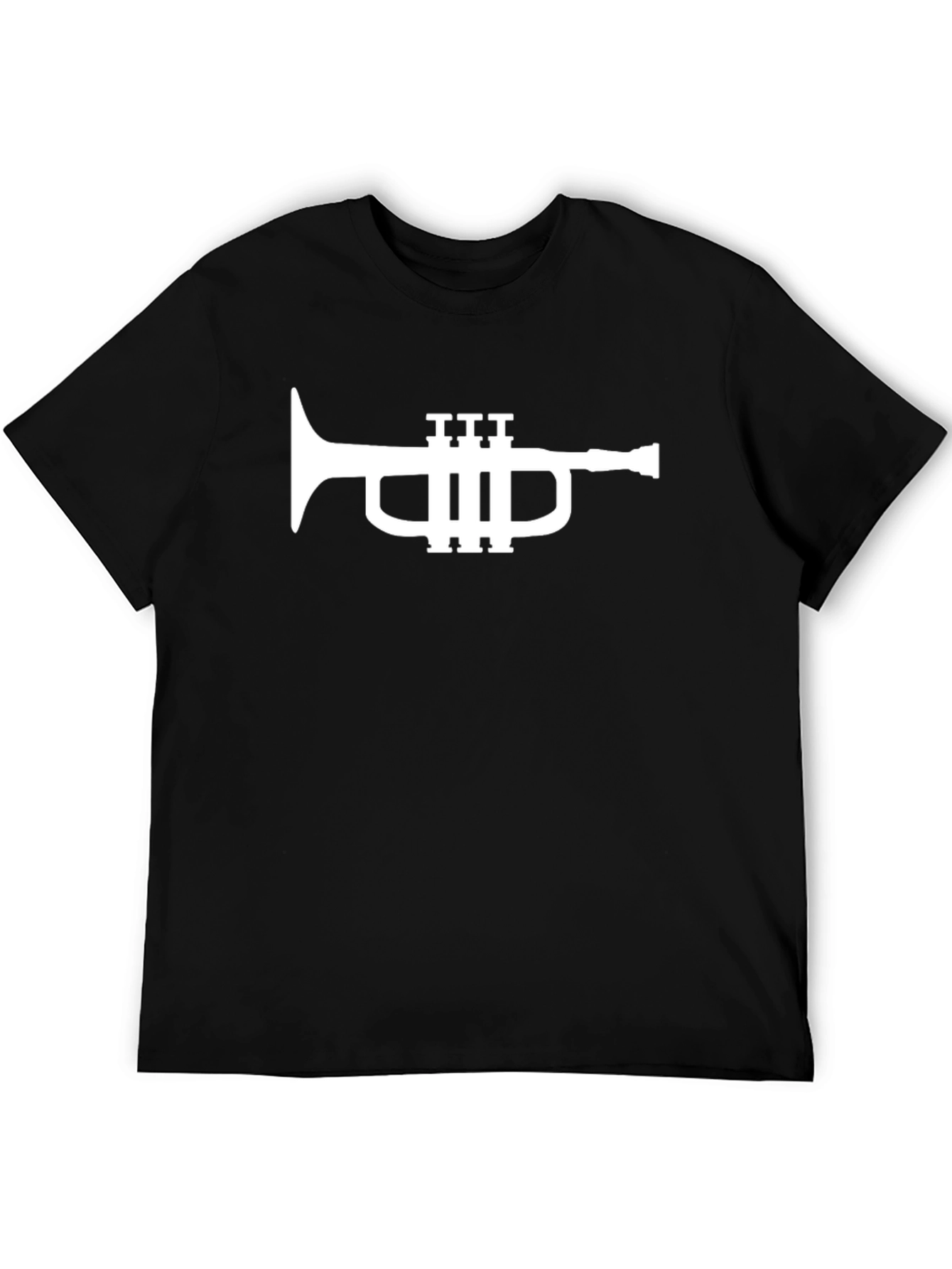 Trumpet Graphic Tee - Music Lovers T-Shirt