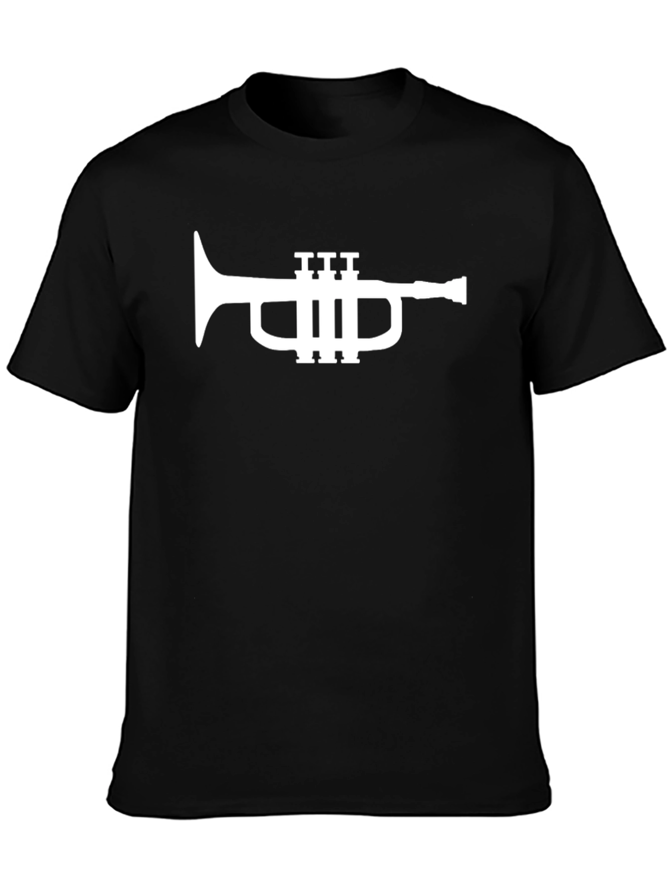 Trumpet Graphic Tee - Music Lovers T-Shirt