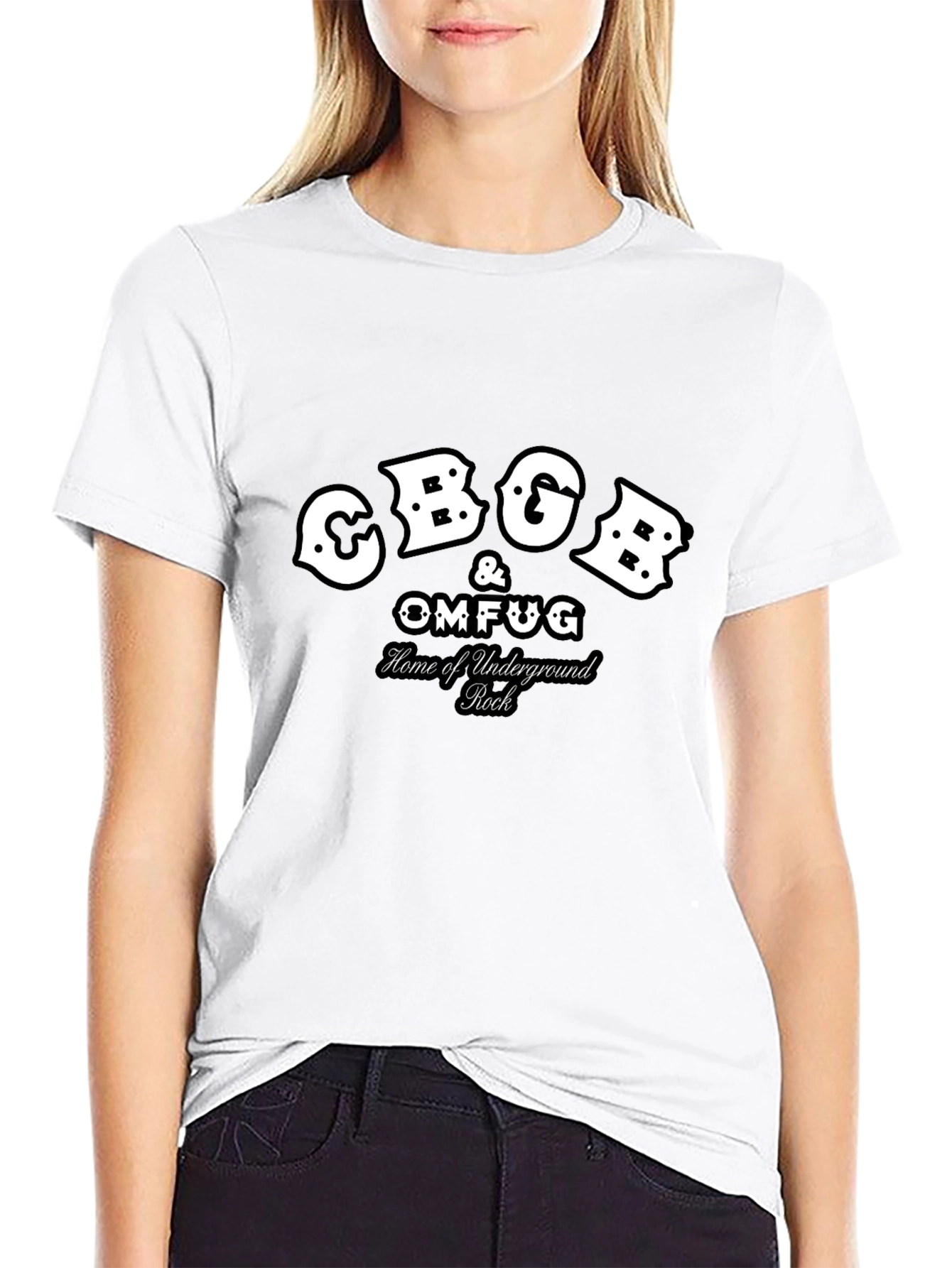 CBGB & OMFUG Black T-Shirt