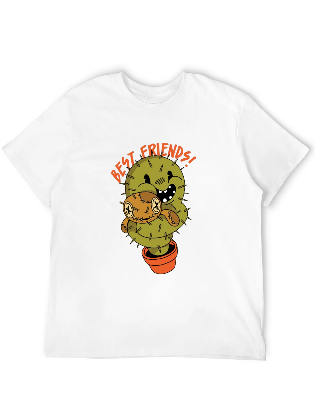 Best Friends Cactus Graphic T-Shirt