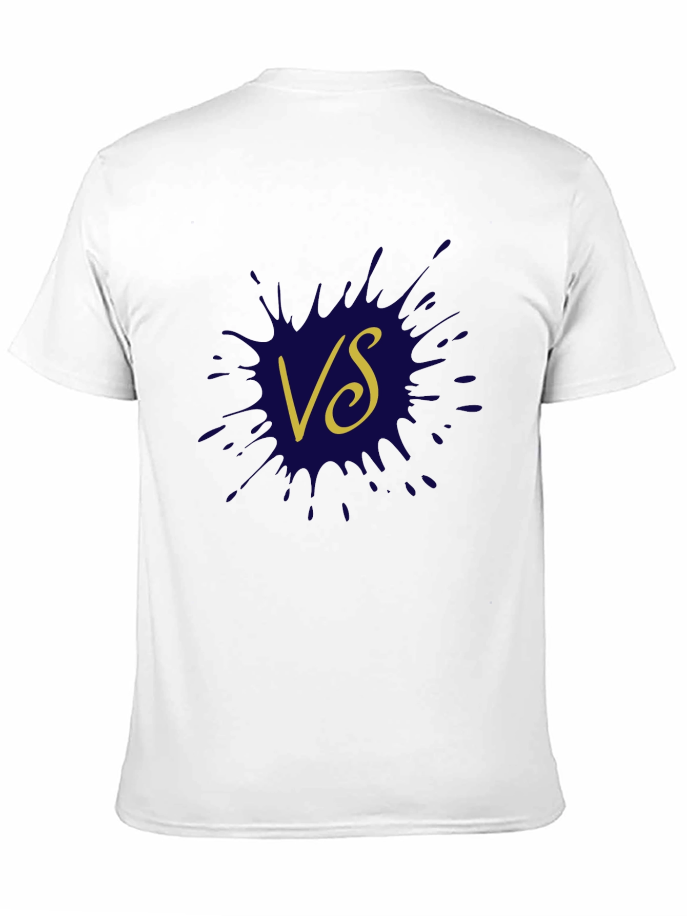 Versus Graphic Tee - Trendy Black Cotton T-Shirt