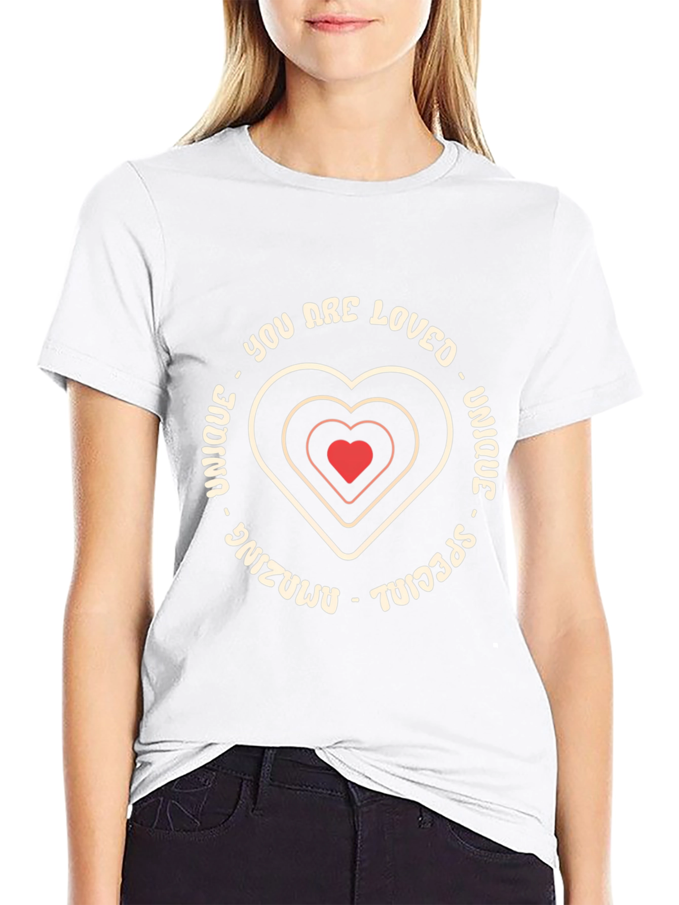 Unique Loved Special Graphic Tee