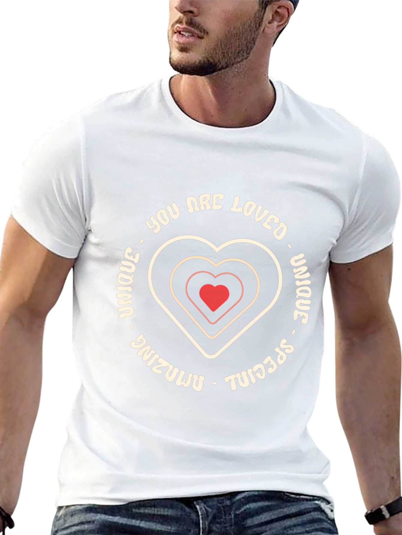 Unique Loved Special Graphic Tee