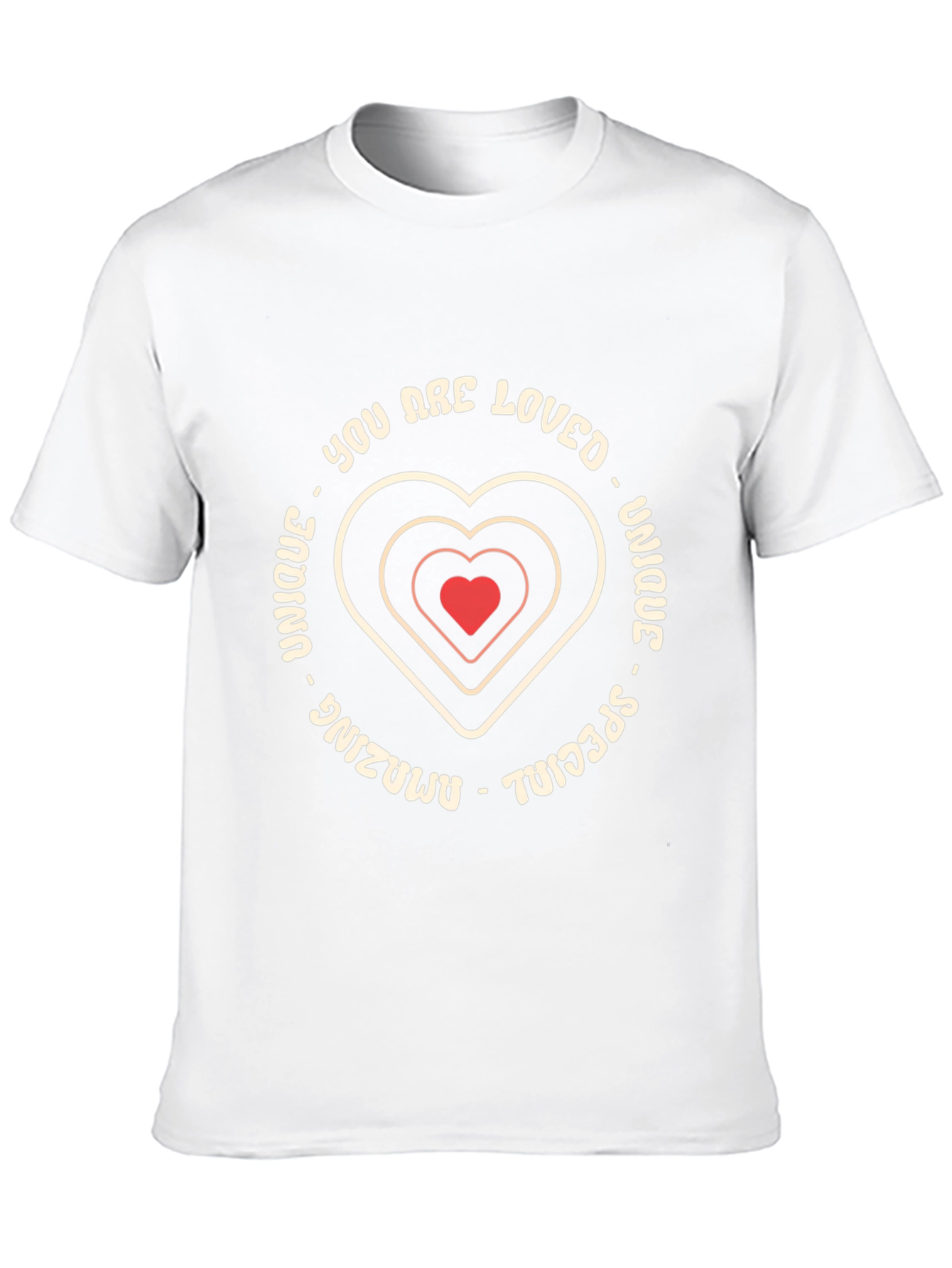Unique Loved Special Graphic Tee