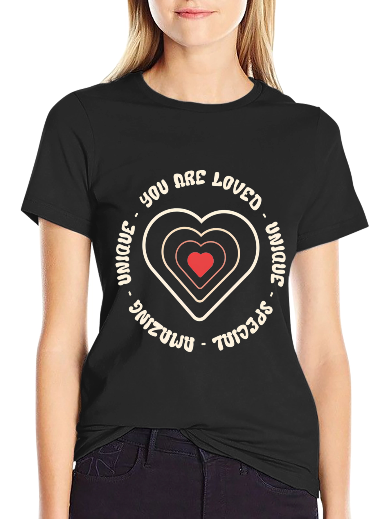 Unique Loved Special Graphic Tee