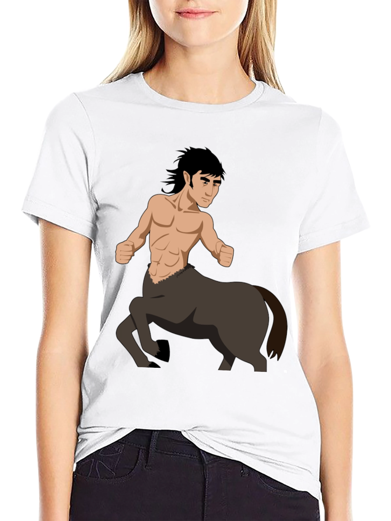 Centaur Graphic T-Shirt - Mythical Creature Design