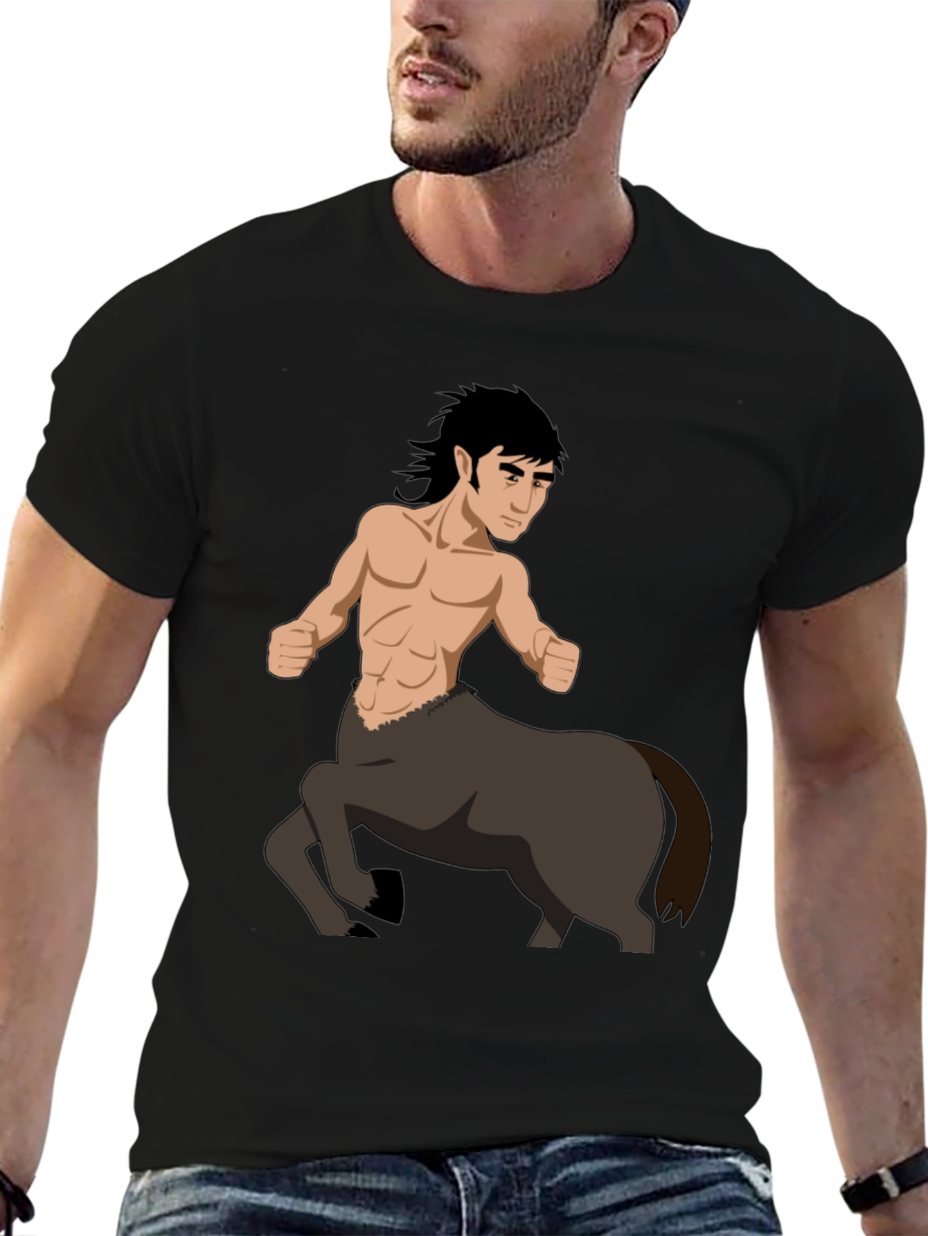 Centaur Graphic T-Shirt - Mythical Creature Design
