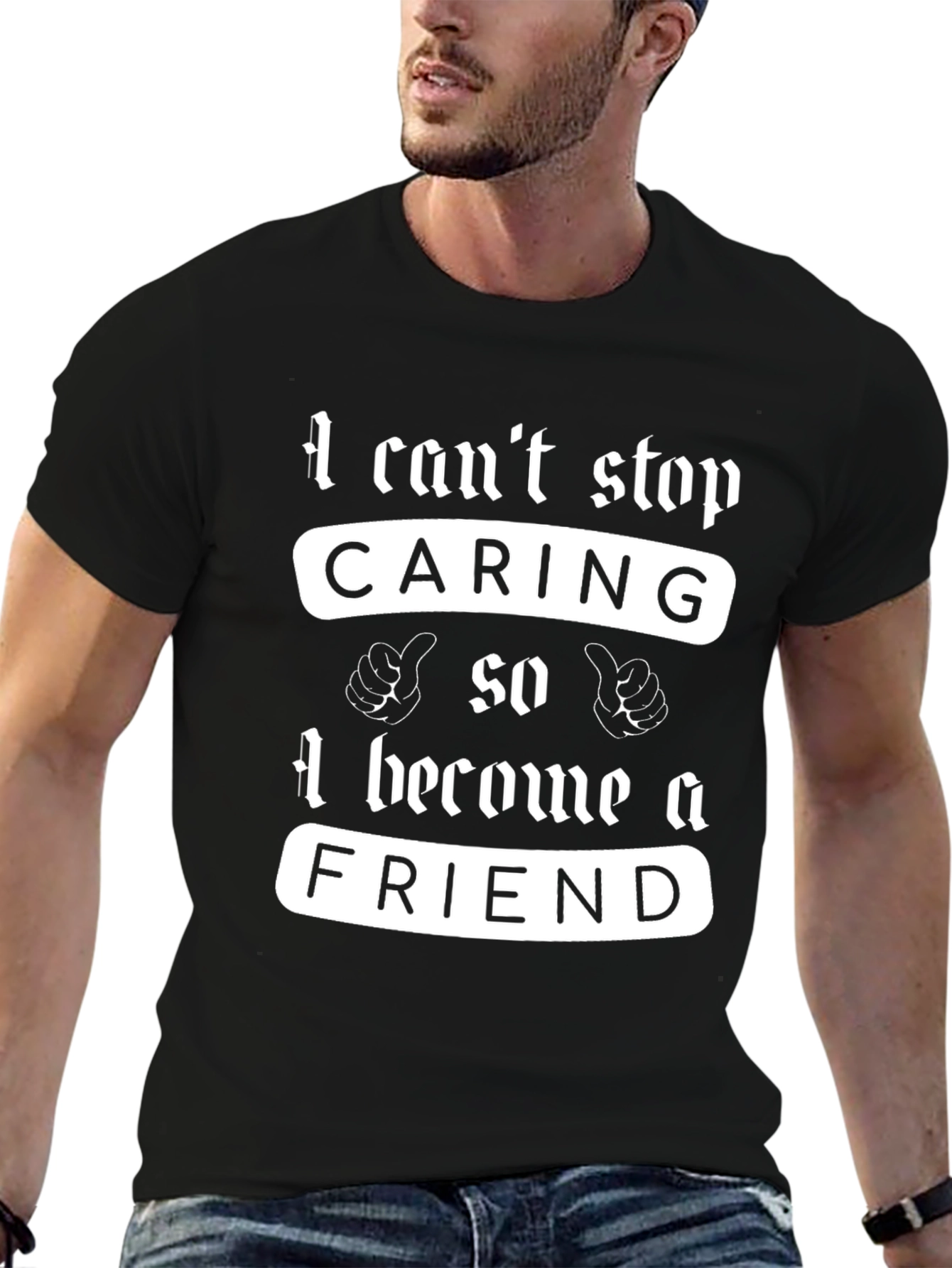 Caring Friend Graphic T-Shirt